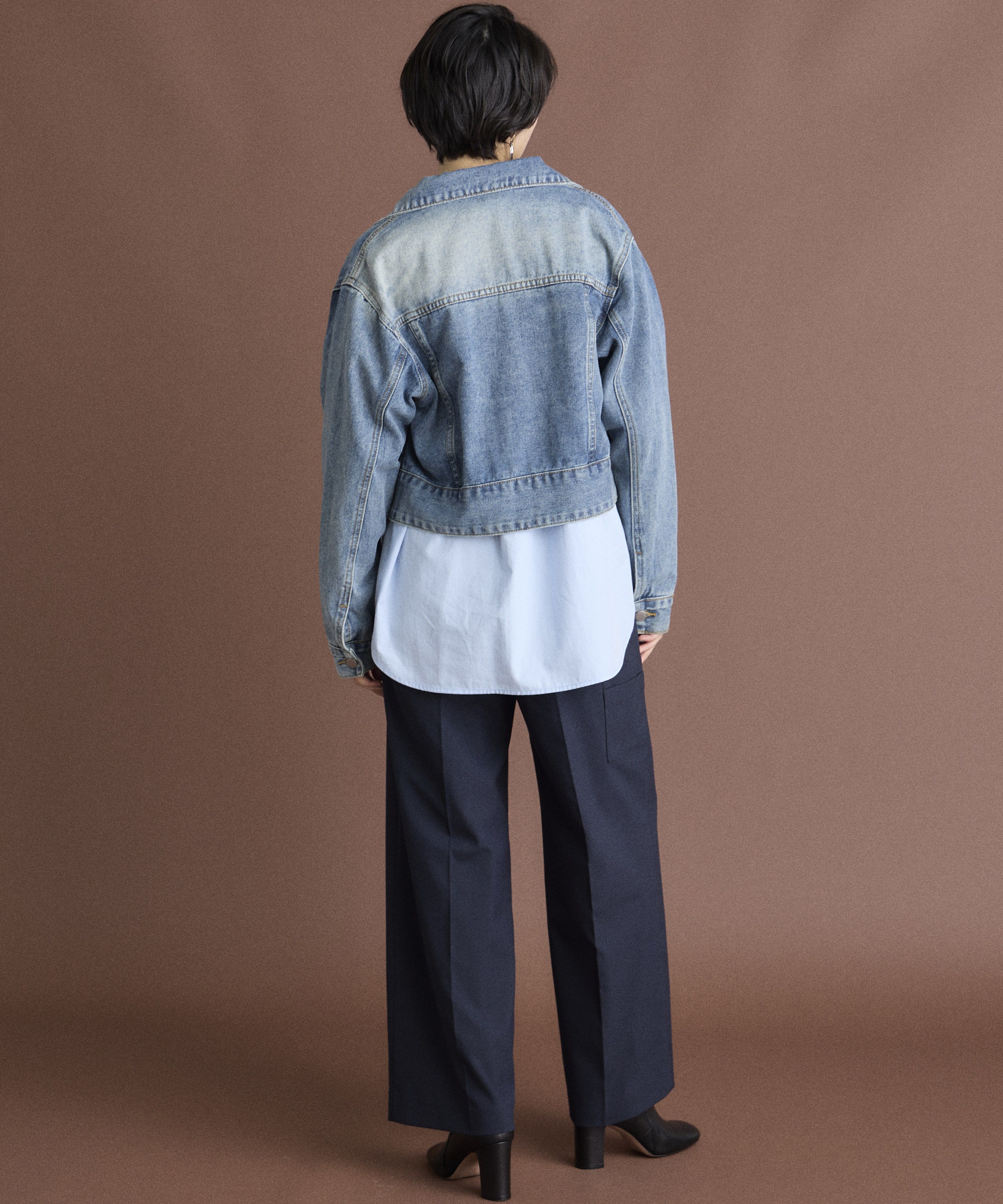 INED「《INED CLARO》デニムジャケット」|デニムジャケット|