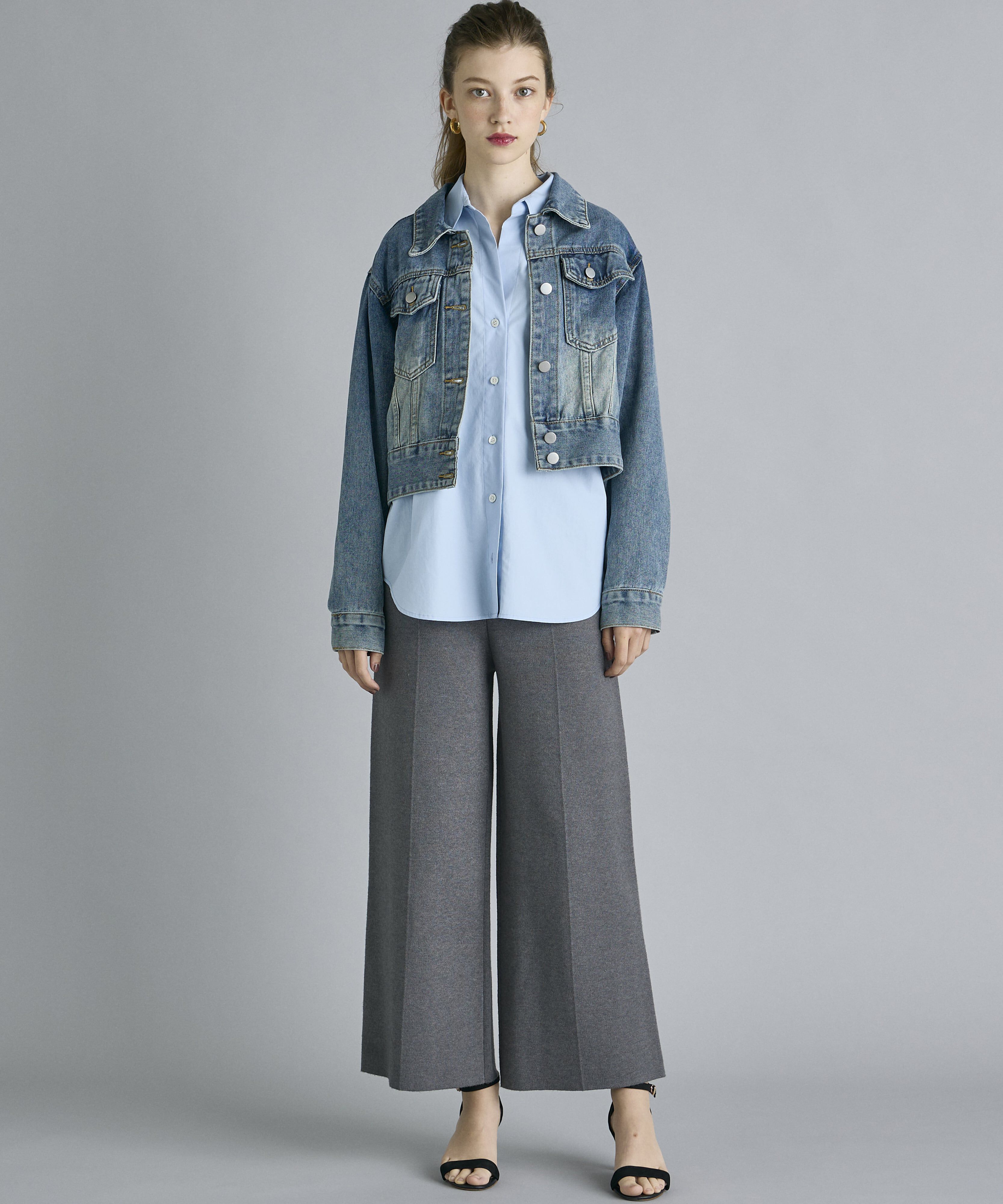 INED「《INED CLARO》デニムジャケット」|デニムジャケット|