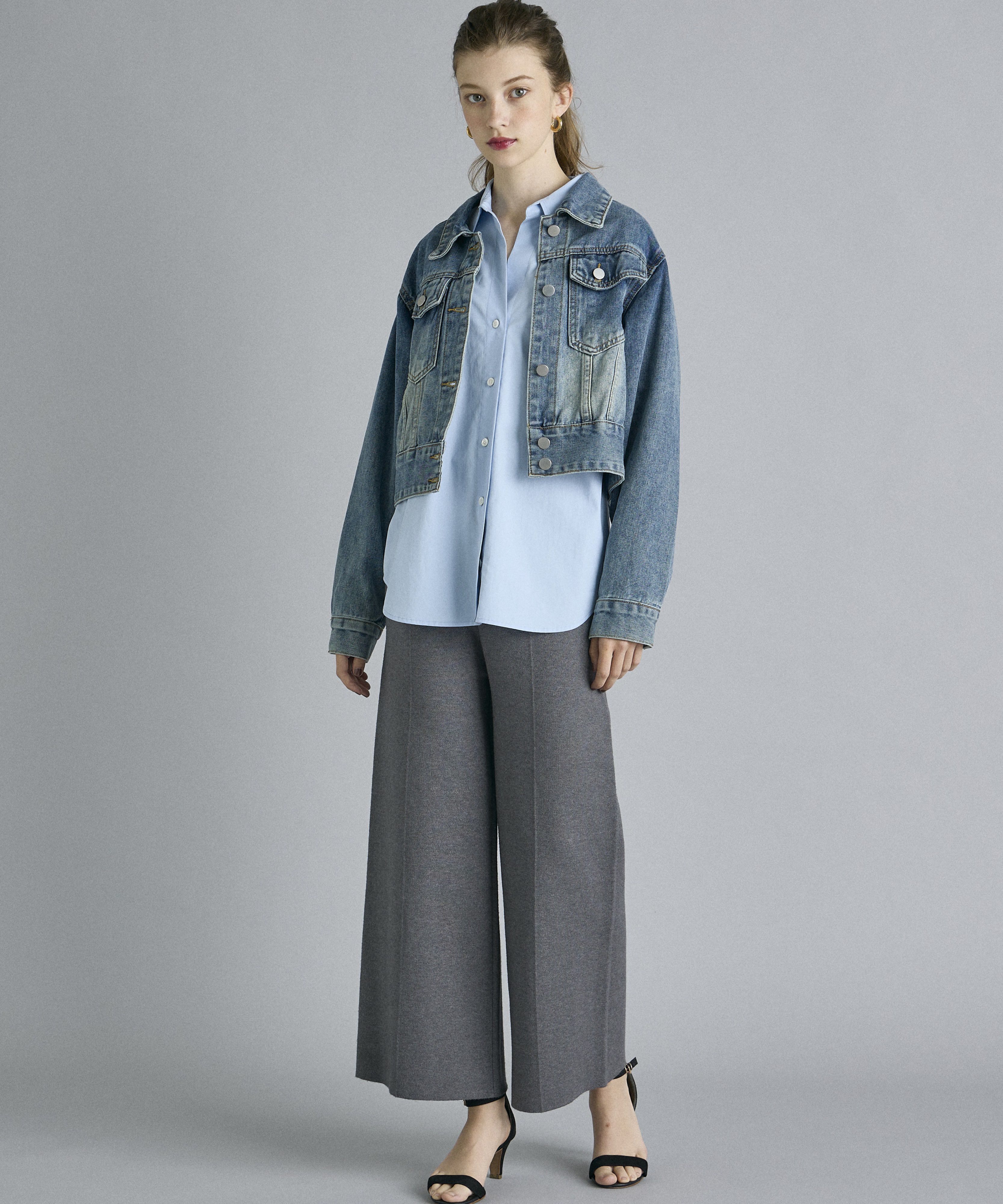 INED「《INED CLARO》デニムジャケット」|デニムジャケット|