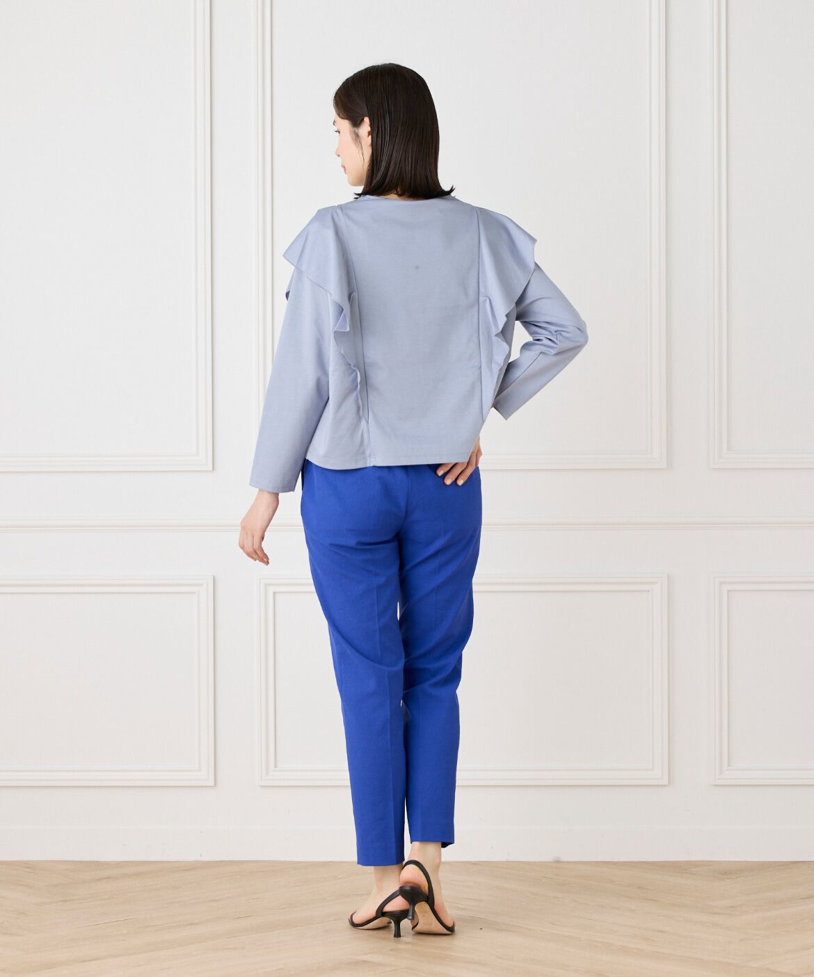 7-IDconcept.「フレアー切替プルオーバー」|Tシャツ・カットソー|