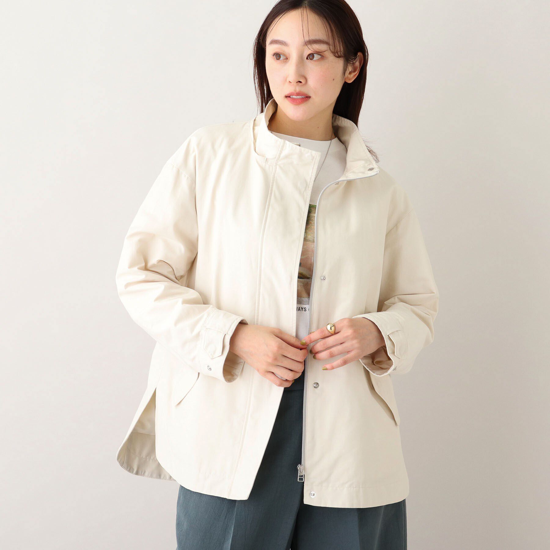 UNTITLED「【洗える／撥水／総裏】2WAY マウンテンパーカ」|ブルゾン・スタジャン|