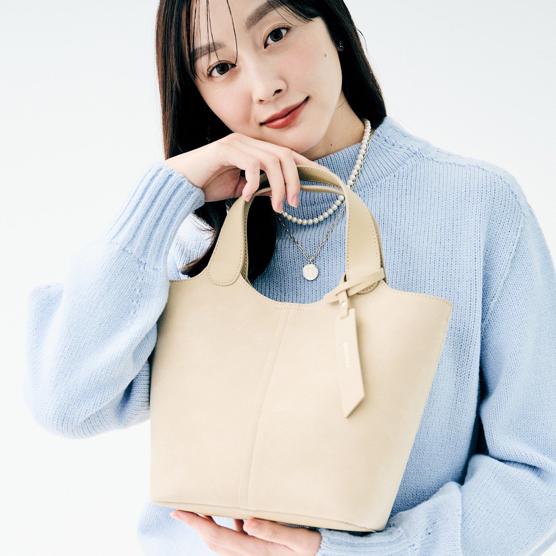 UNTITLED「【トレンド】ヌバックトート」|トートバッグ|