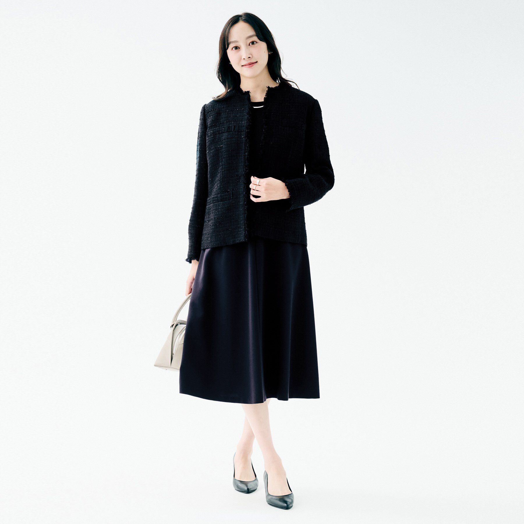 UNTITLED「フレアワンピース」|ワンピース|