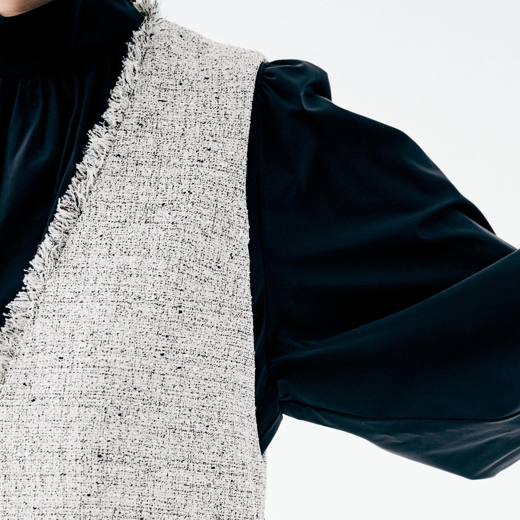 UNTITLED「ツイード ジャンパースカート」|ワンピース|