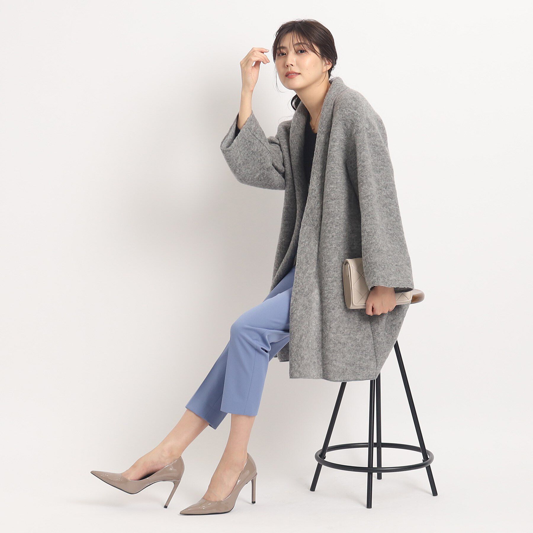 COUP DE CHANCE「【軽くて暖かい】着流しコーディガン」|カーディガン|