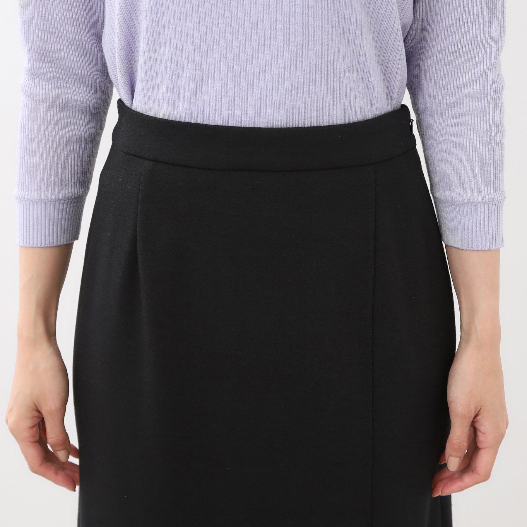 Reflect「【すっきりシルエット／通勤におすすめ◎】キレイめジャージタイトスカート」|スカート|