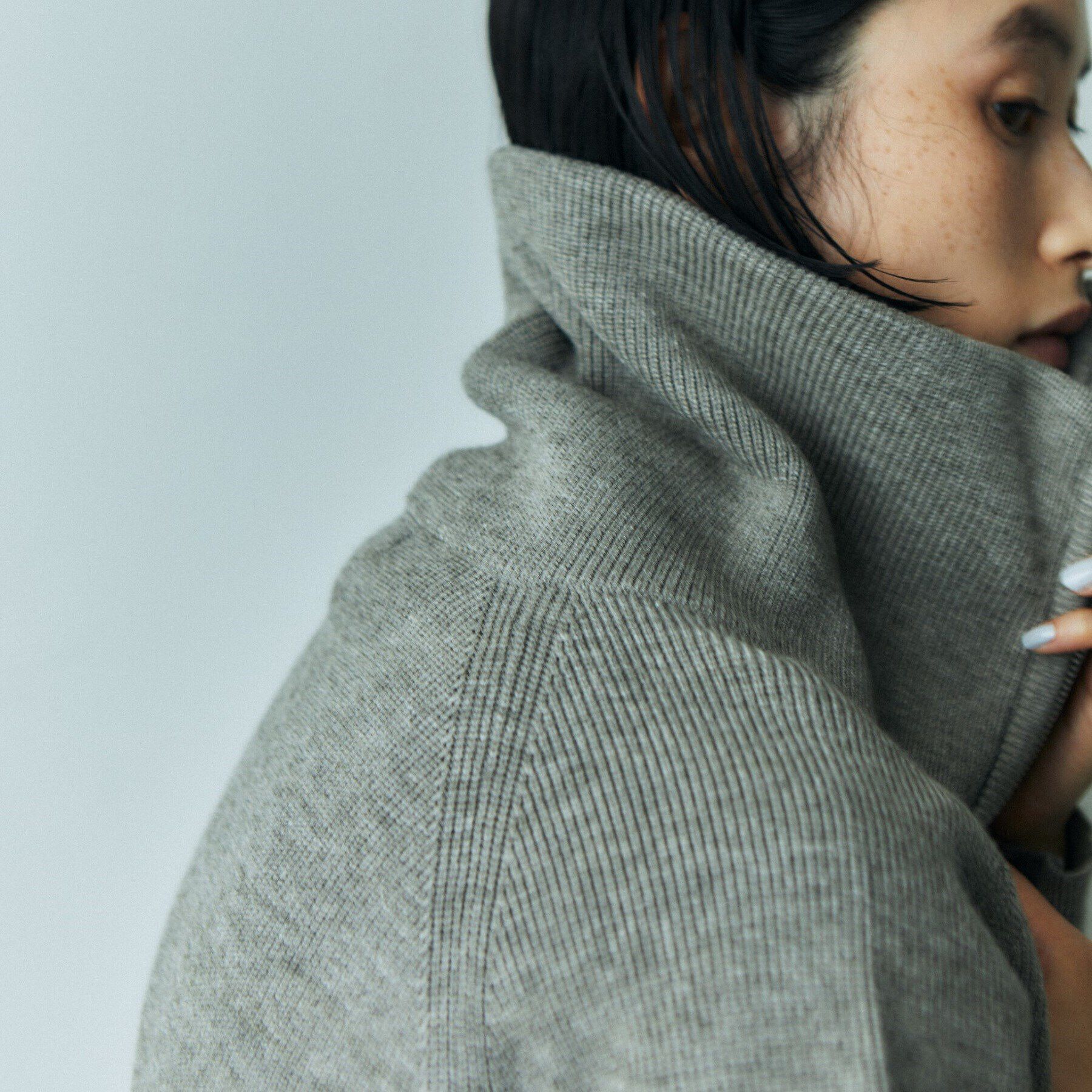 GALLEST「ニットアップジッププルオーバー」|ニット・セーター|