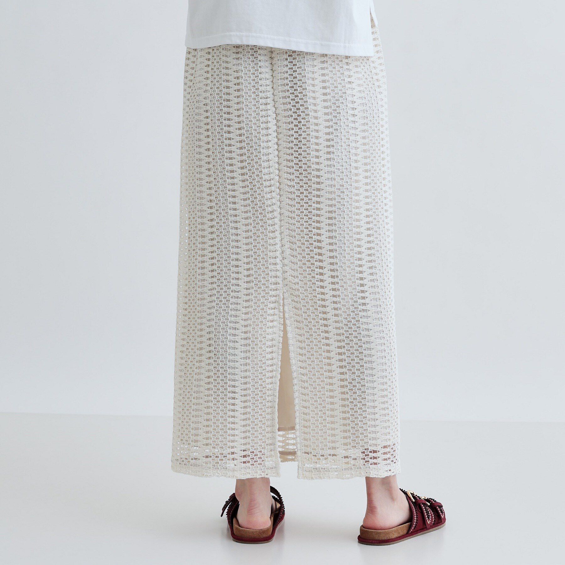 GALLEST「レースタイトスカート」|スカート|