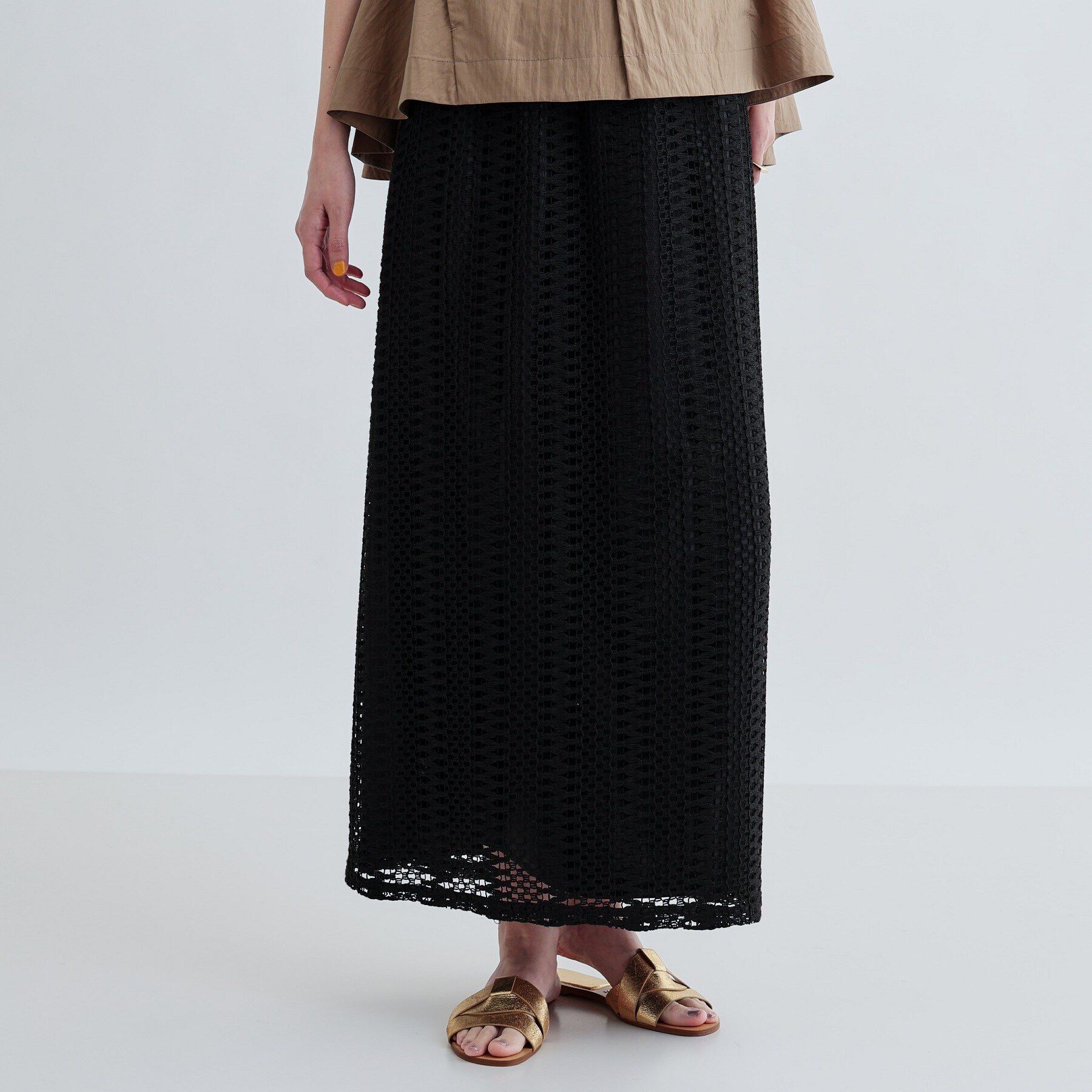 GALLEST「レースタイトスカート」|スカート|