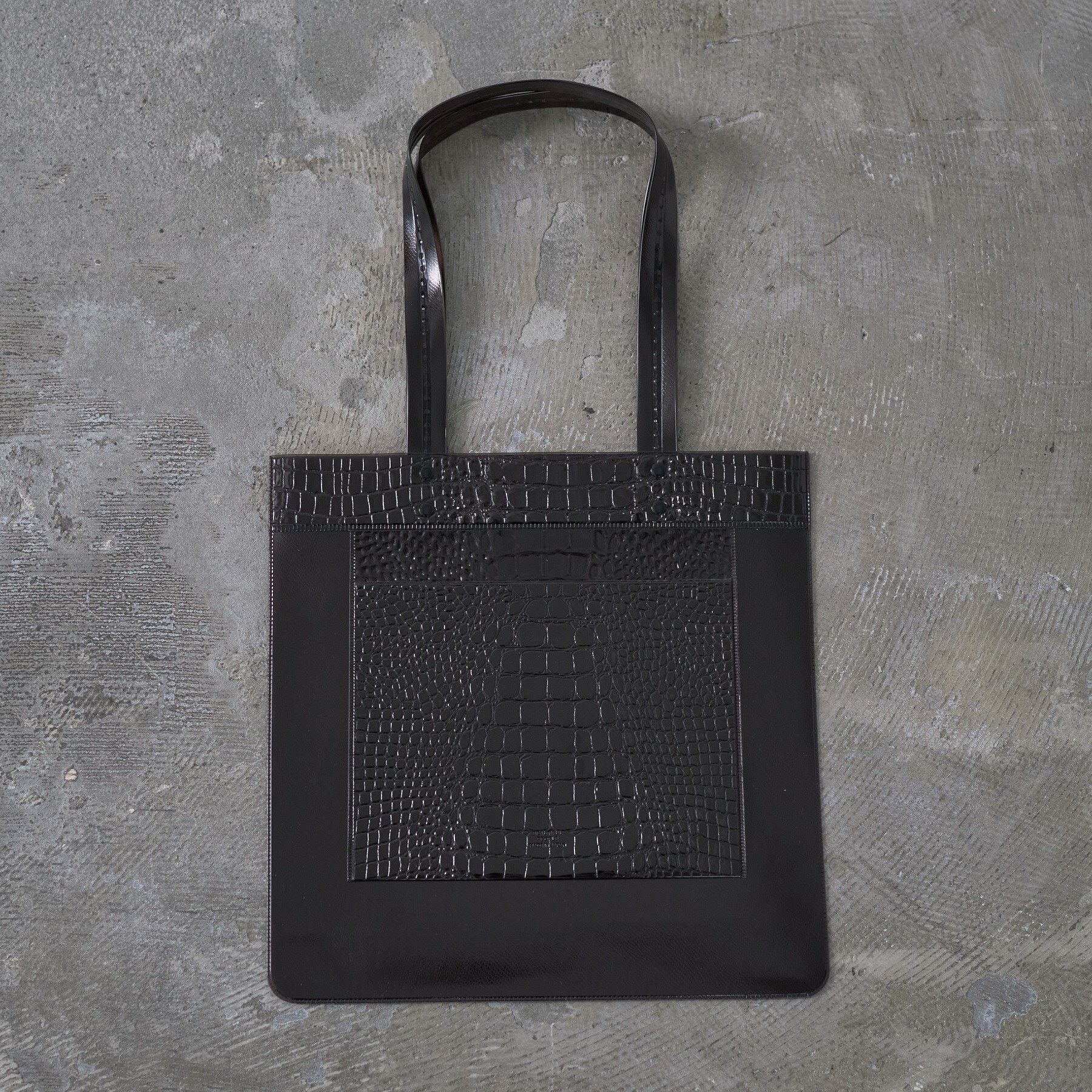 GALLEST「【beautiful people】nothing to hide vinyl tote bag」|トートバッグ|ブラック(019)