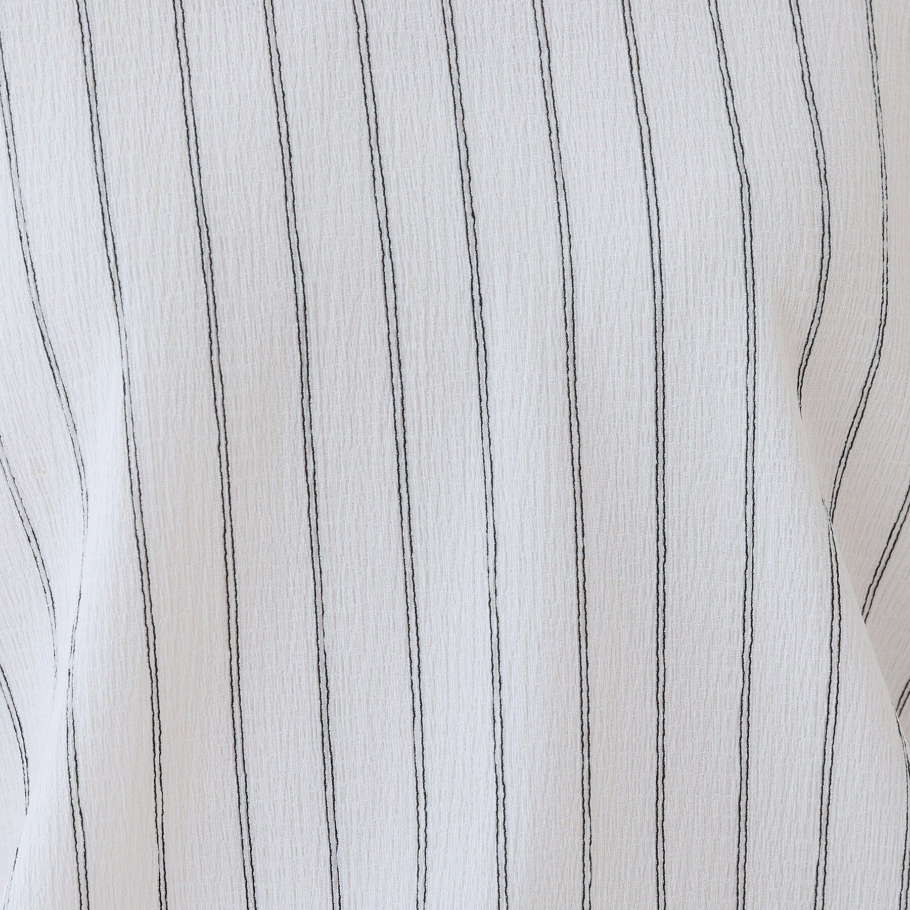 INDIVI「【洗える】タックデザインスリーブ ジャージトップス」|Tシャツ・カットソー|