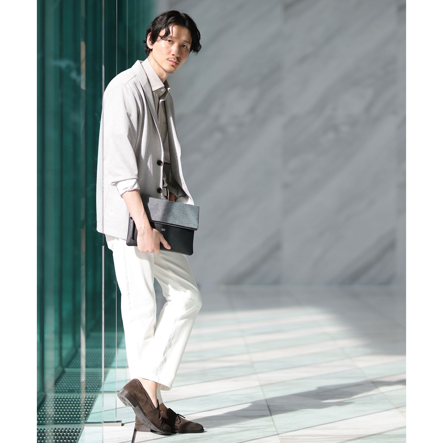 TAKEO KIKUCHI「【2WAY】ショルダー クラッチバッグ」|クラッチバッグ|