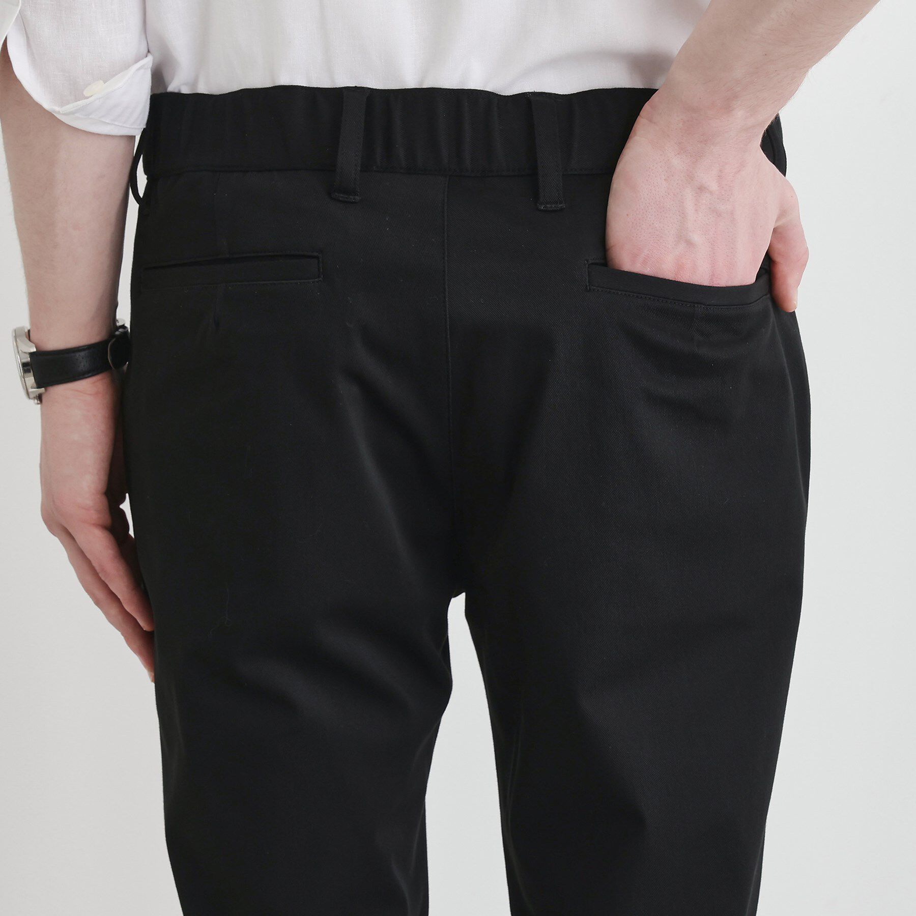 TAKEO KIKUCHI「【LIMITED】ワンダーシェイプ 360&deg;ストレッチ テーパードスキニーチノパンツ」|その他|