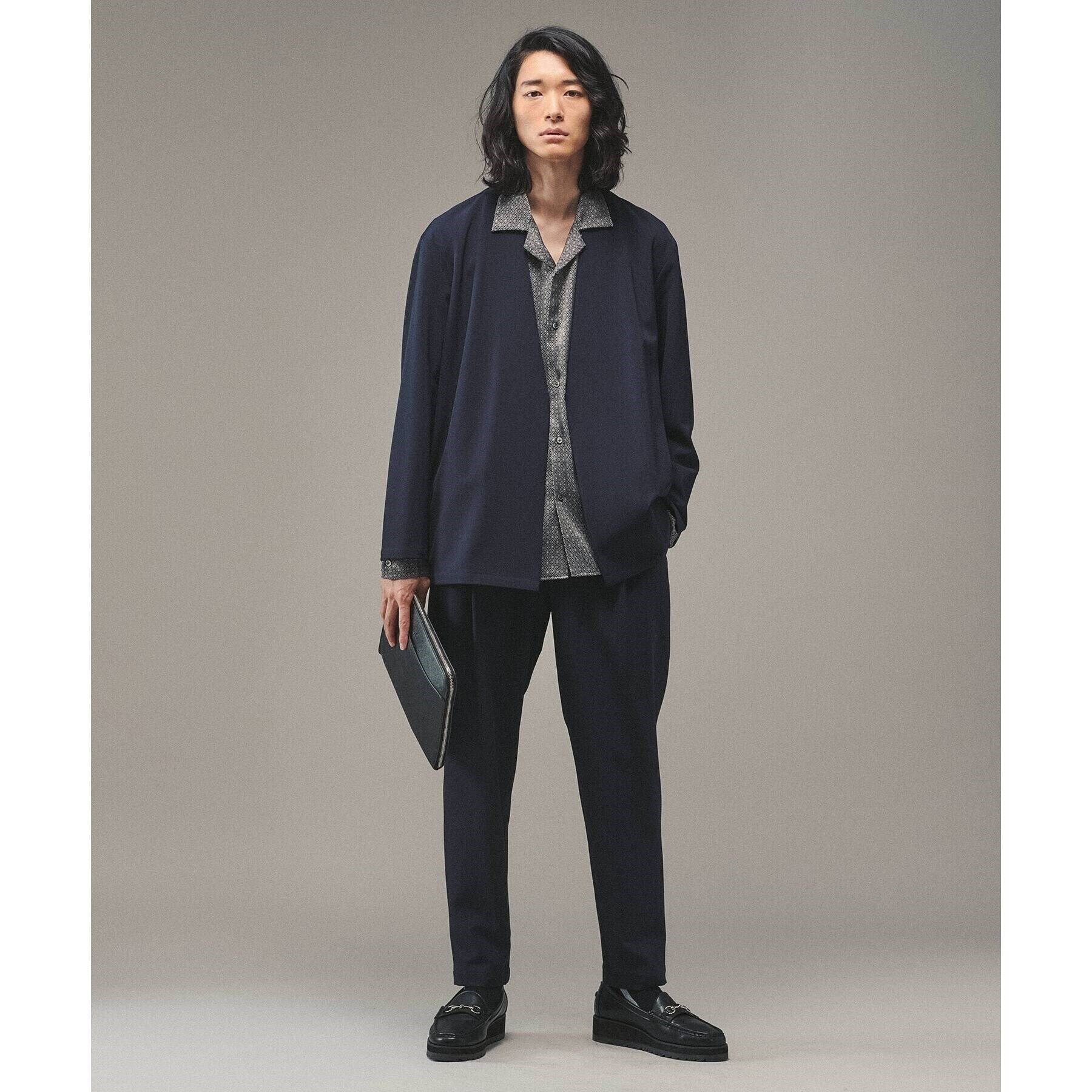 tk.TAKEO KIKUCHI「レザー調ジップクラッチバッグ」|クラッチバッグ|