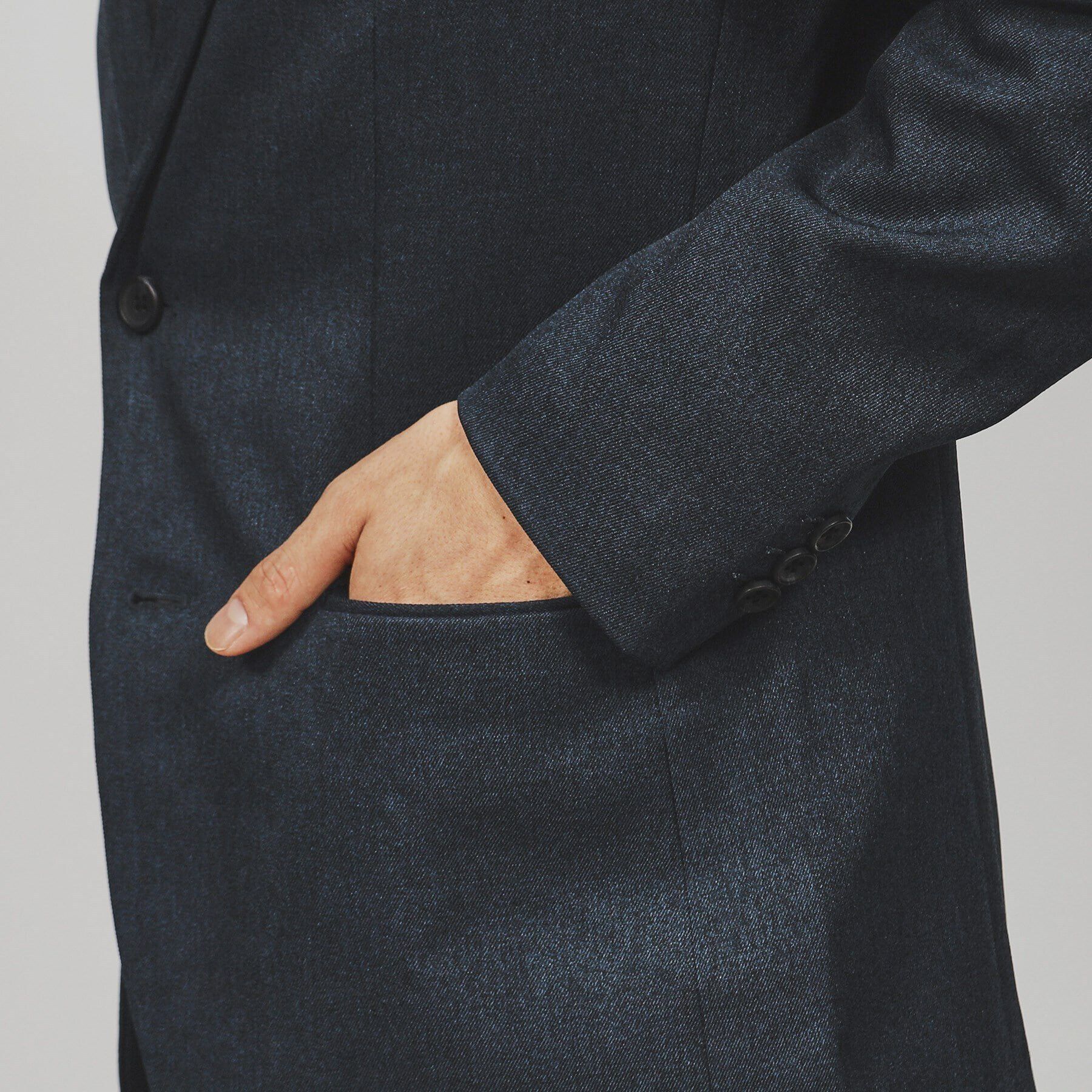 tk.TAKEO KIKUCHI「【上下2点セット】エステルサージセットアップ／ビジネス対応可」|スーツ|