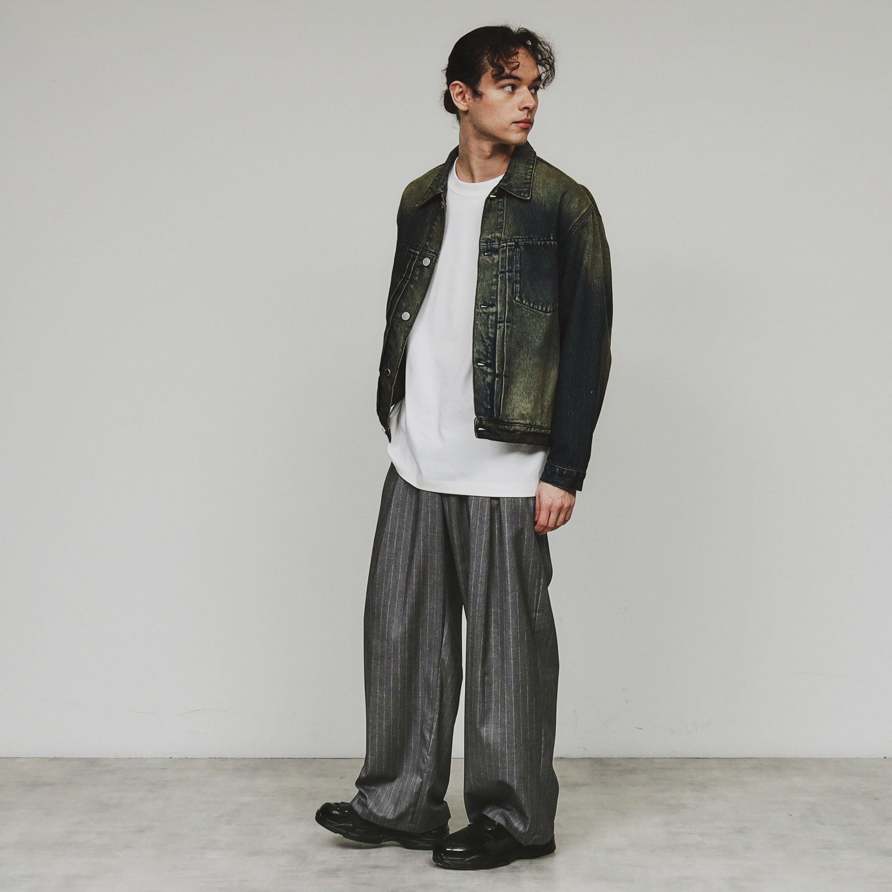 tk.TAKEO KIKUCHI「バレルシルエットスラックス」|その他|