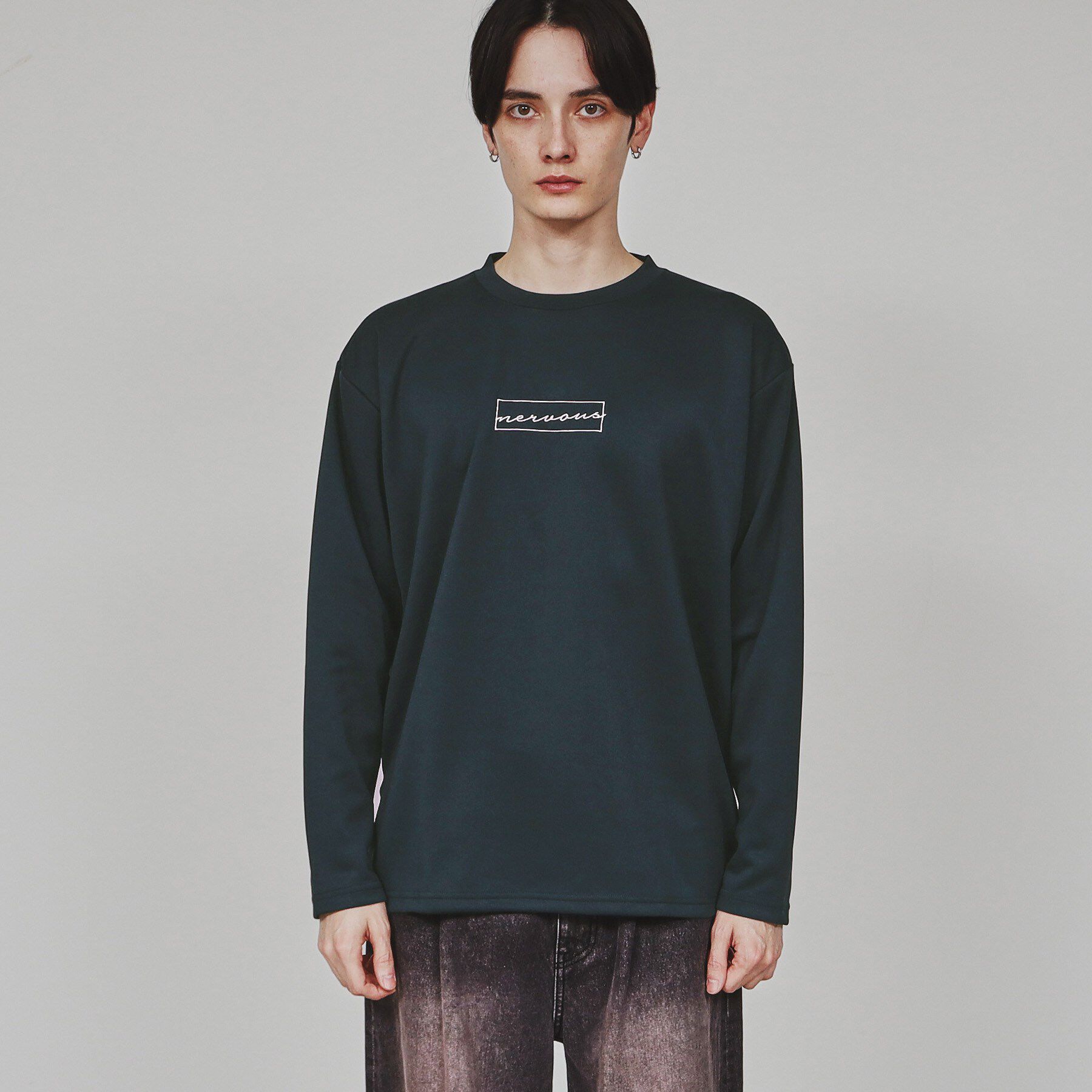 tk.TAKEO KIKUCHI「ボックスロゴ刺繍Tシャツ」|Tシャツ・カットソー|