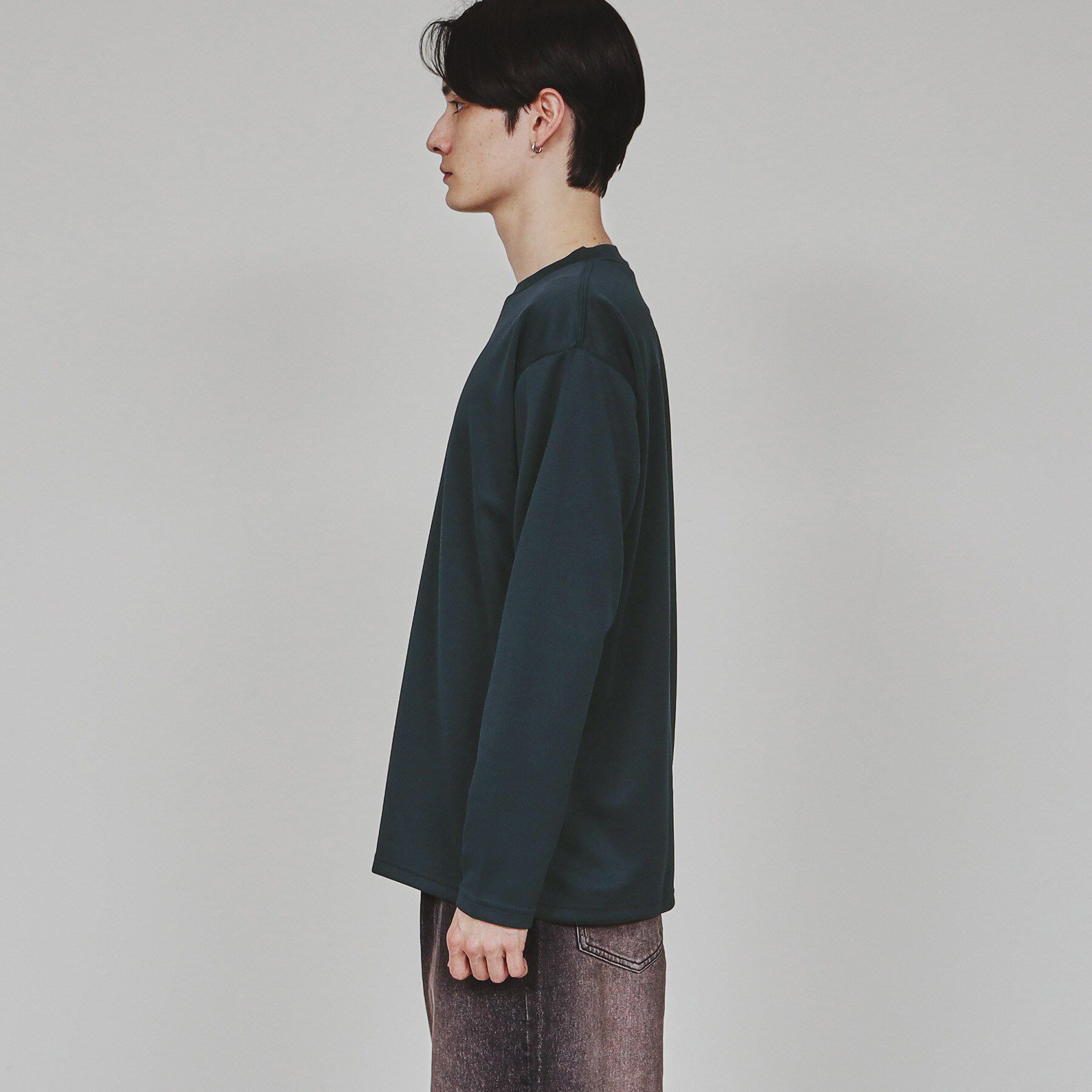 tk.TAKEO KIKUCHI「ボックスロゴ刺繍Tシャツ」|Tシャツ・カットソー|