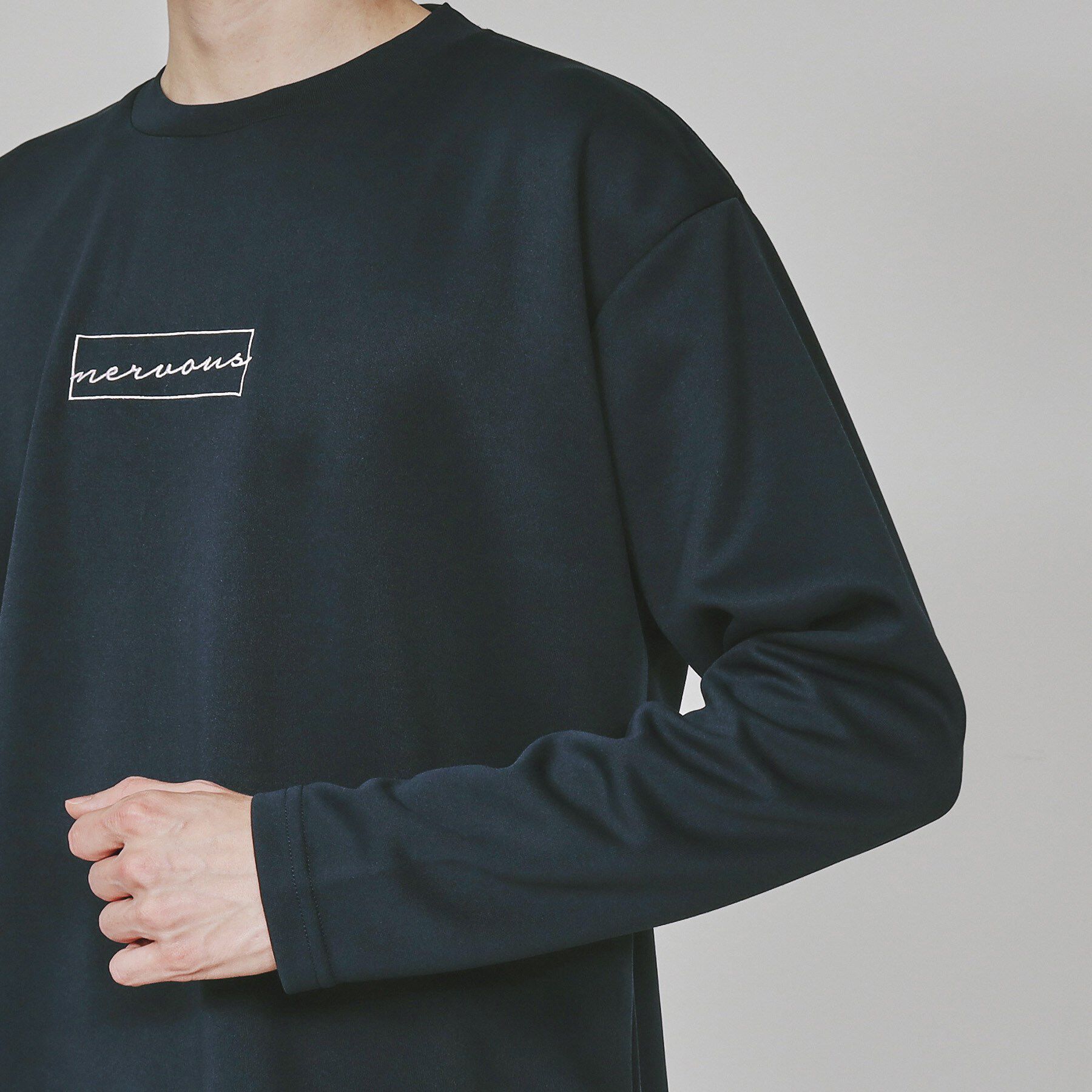 tk.TAKEO KIKUCHI「ボックスロゴ刺繍Tシャツ」|Tシャツ・カットソー|