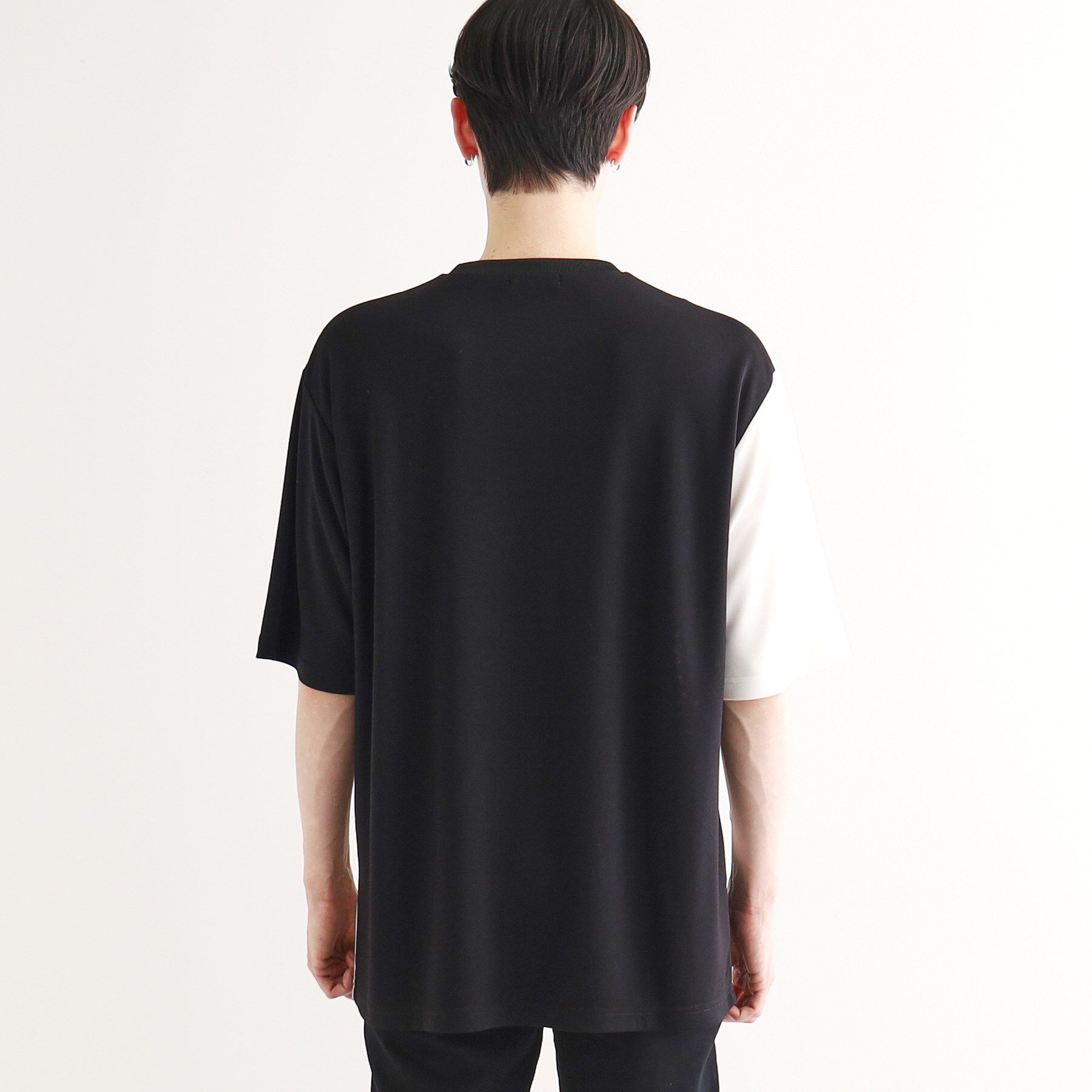 tk.TAKEO KIKUCHI「【UV、接触冷感】ナナメ切替アソートTシャツ」|Tシャツ・カットソー|