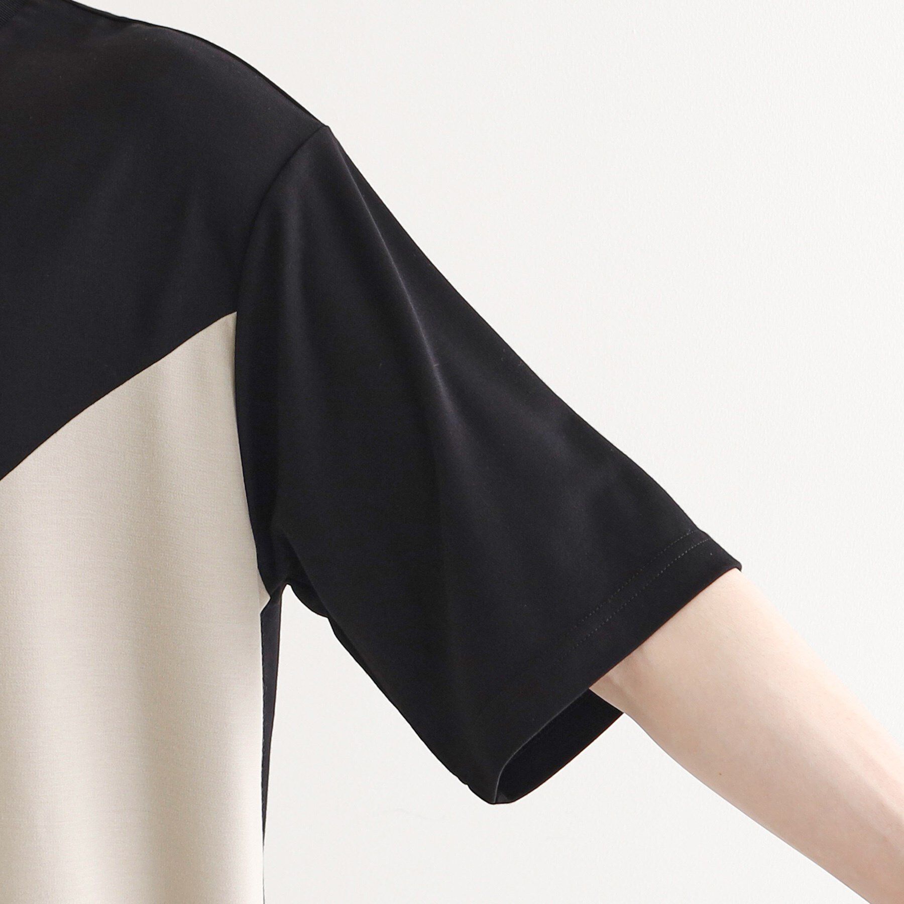 tk.TAKEO KIKUCHI「【UV、接触冷感】ナナメ切替アソートTシャツ」|Tシャツ・カットソー|