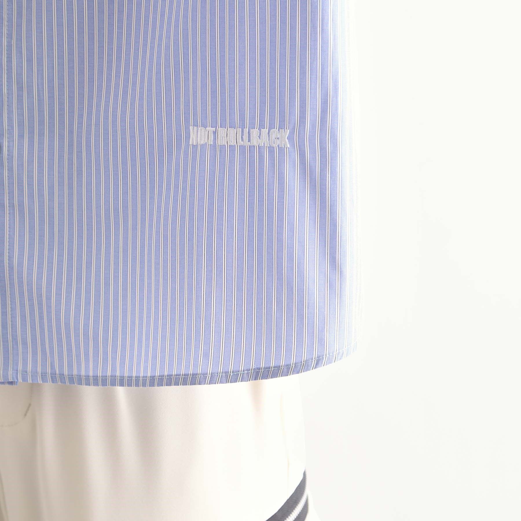 tk.TAKEO KIKUCHI「ストライプ刺繍シャツ」|シャツ・ブラウス|