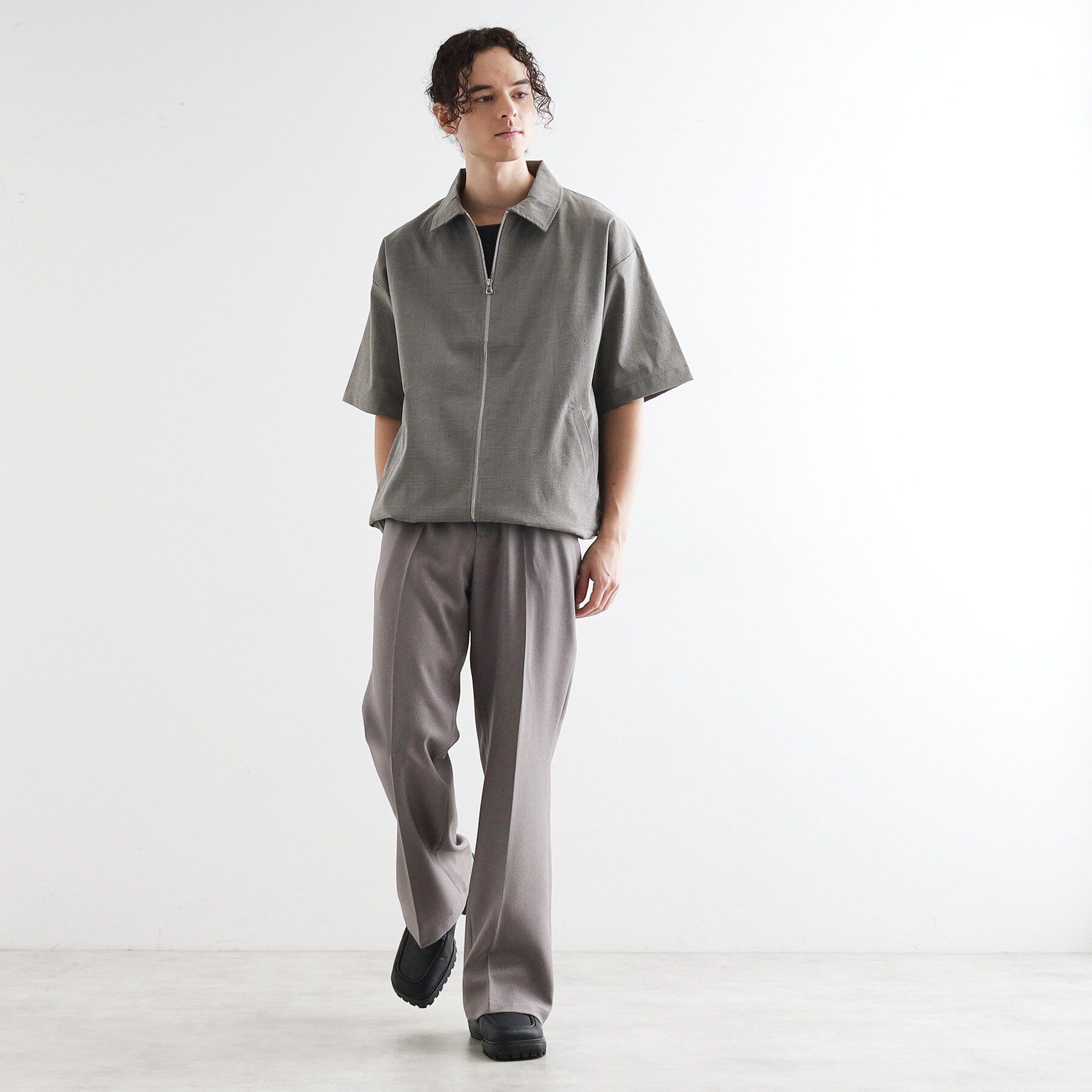 tk.TAKEO KIKUCHI「チェックシャツブルゾン」|シャツ・ブラウス|