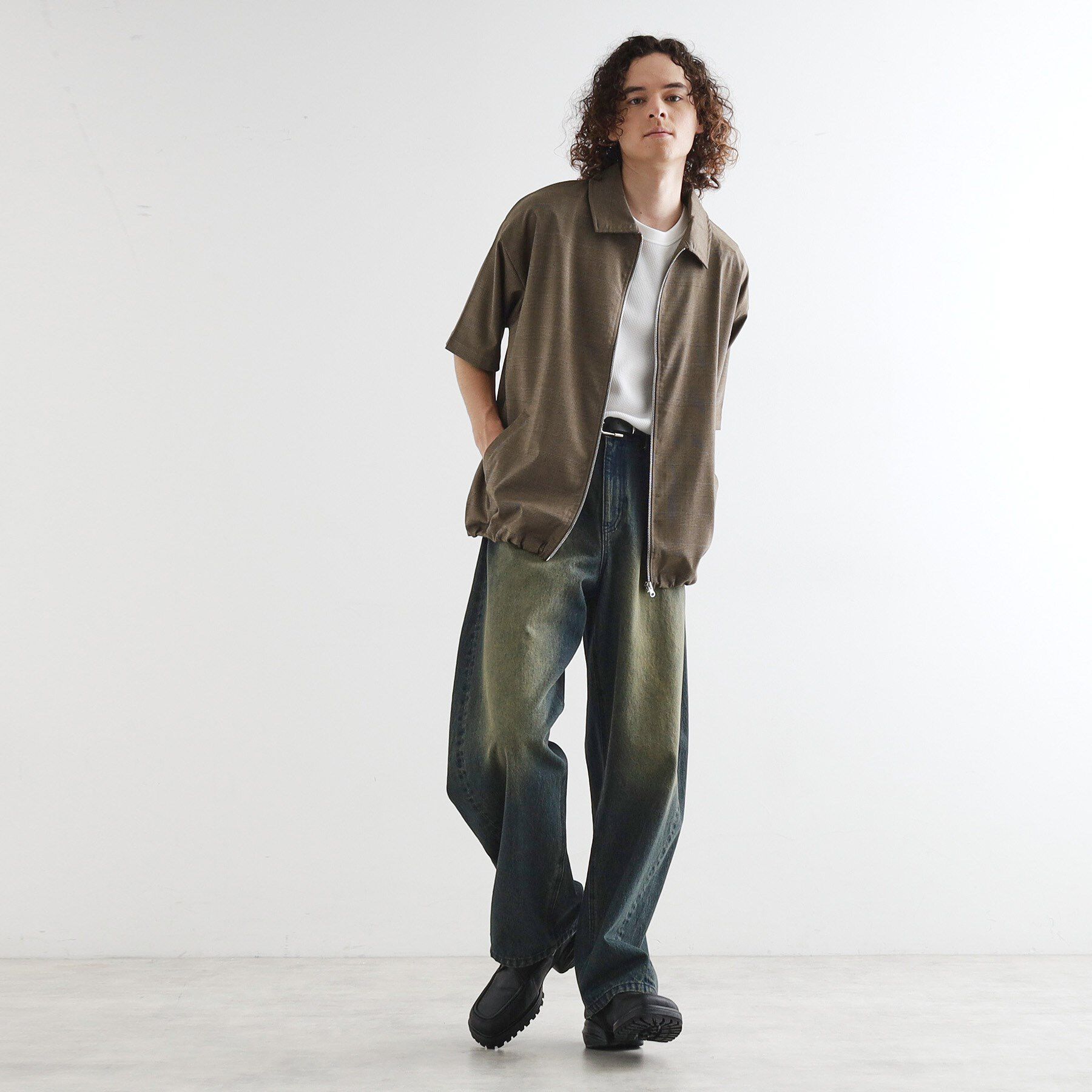 tk.TAKEO KIKUCHI「チェックシャツブルゾン」|シャツ・ブラウス|