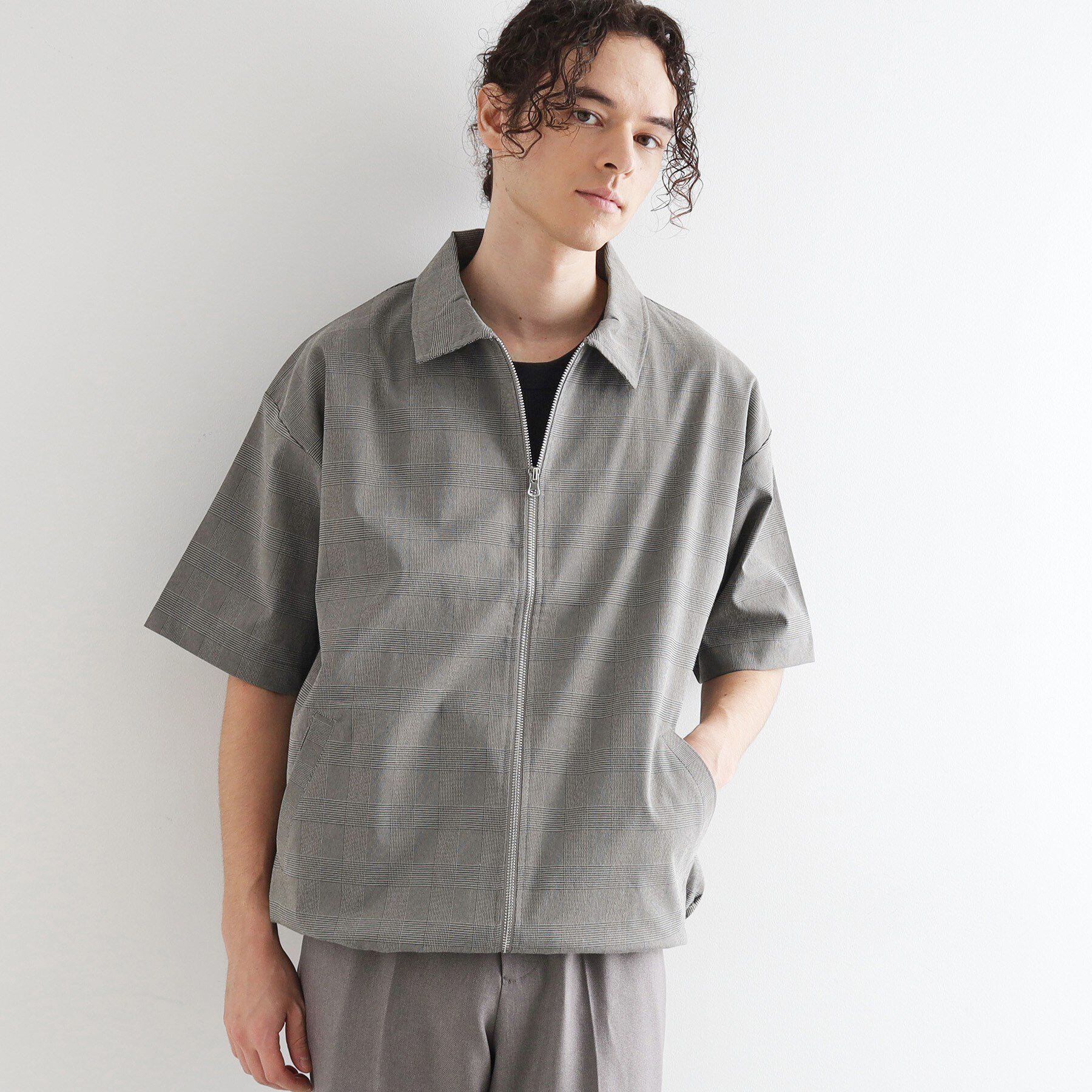 tk.TAKEO KIKUCHI「チェックシャツブルゾン」|シャツ・ブラウス|