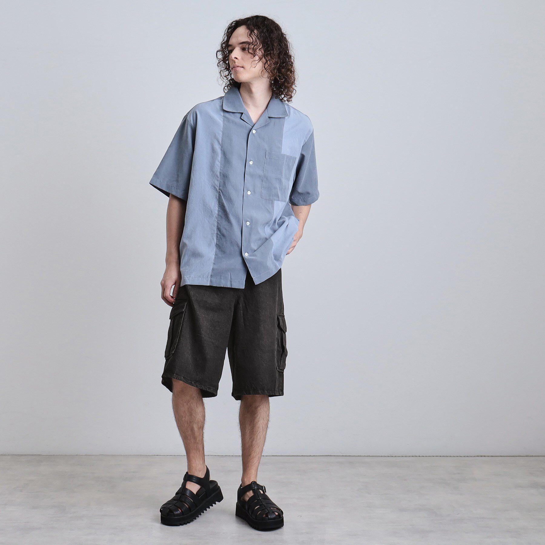 tk.TAKEO KIKUCHI「デニムカーゴショーツ」|その他|