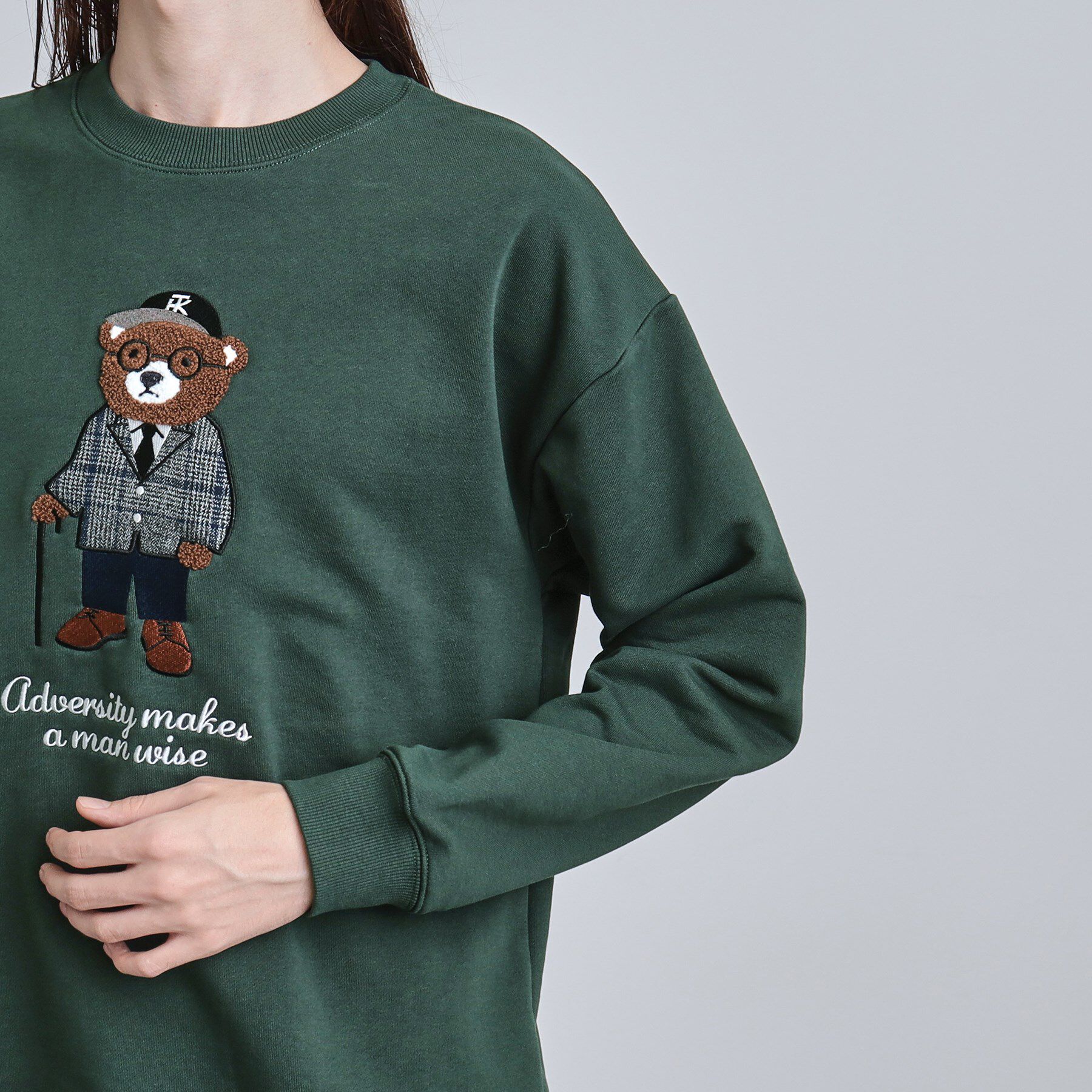 tk.TAKEO KIKUCHI「クマサガラスウェット」|パーカー|