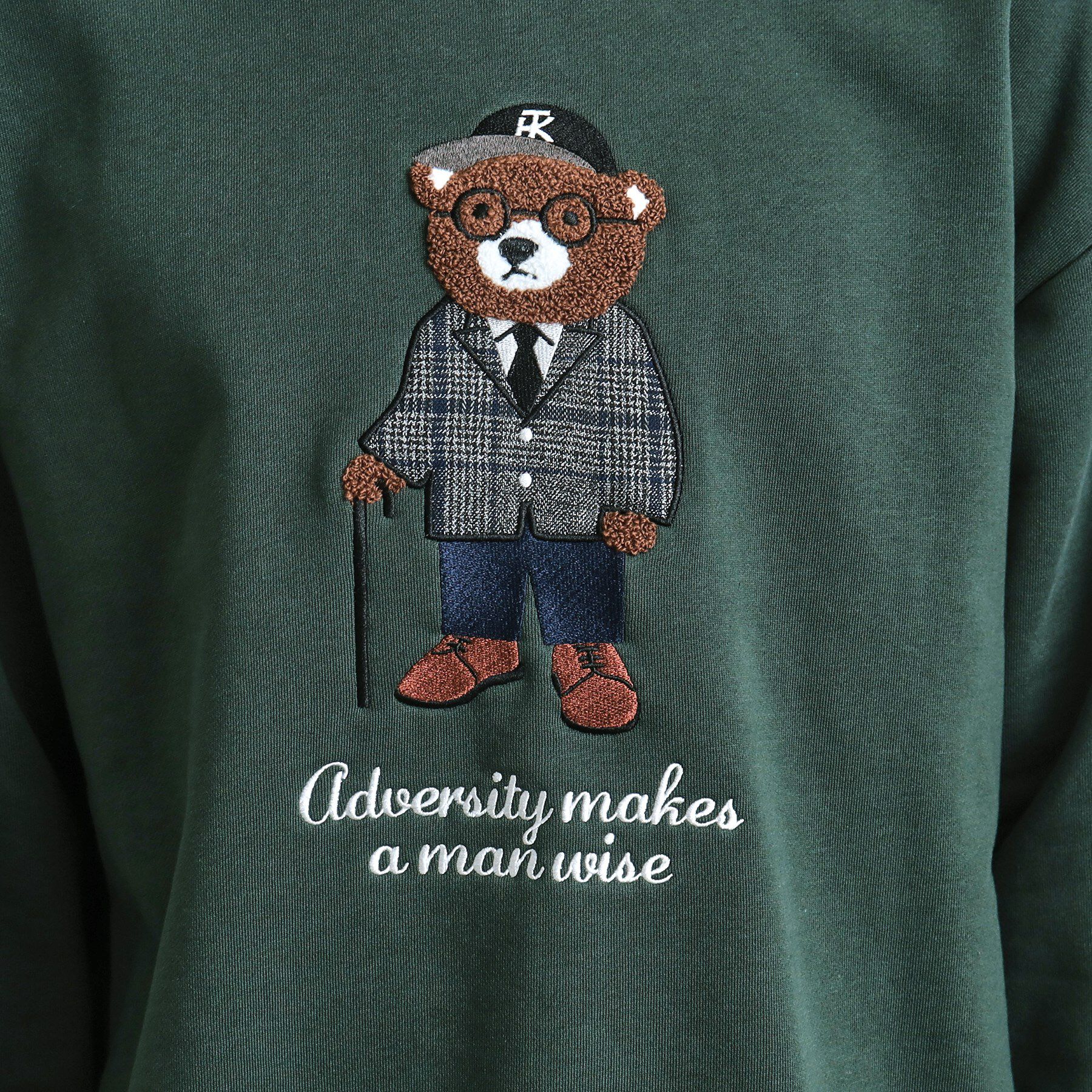 tk.TAKEO KIKUCHI「クマサガラスウェット」|パーカー|