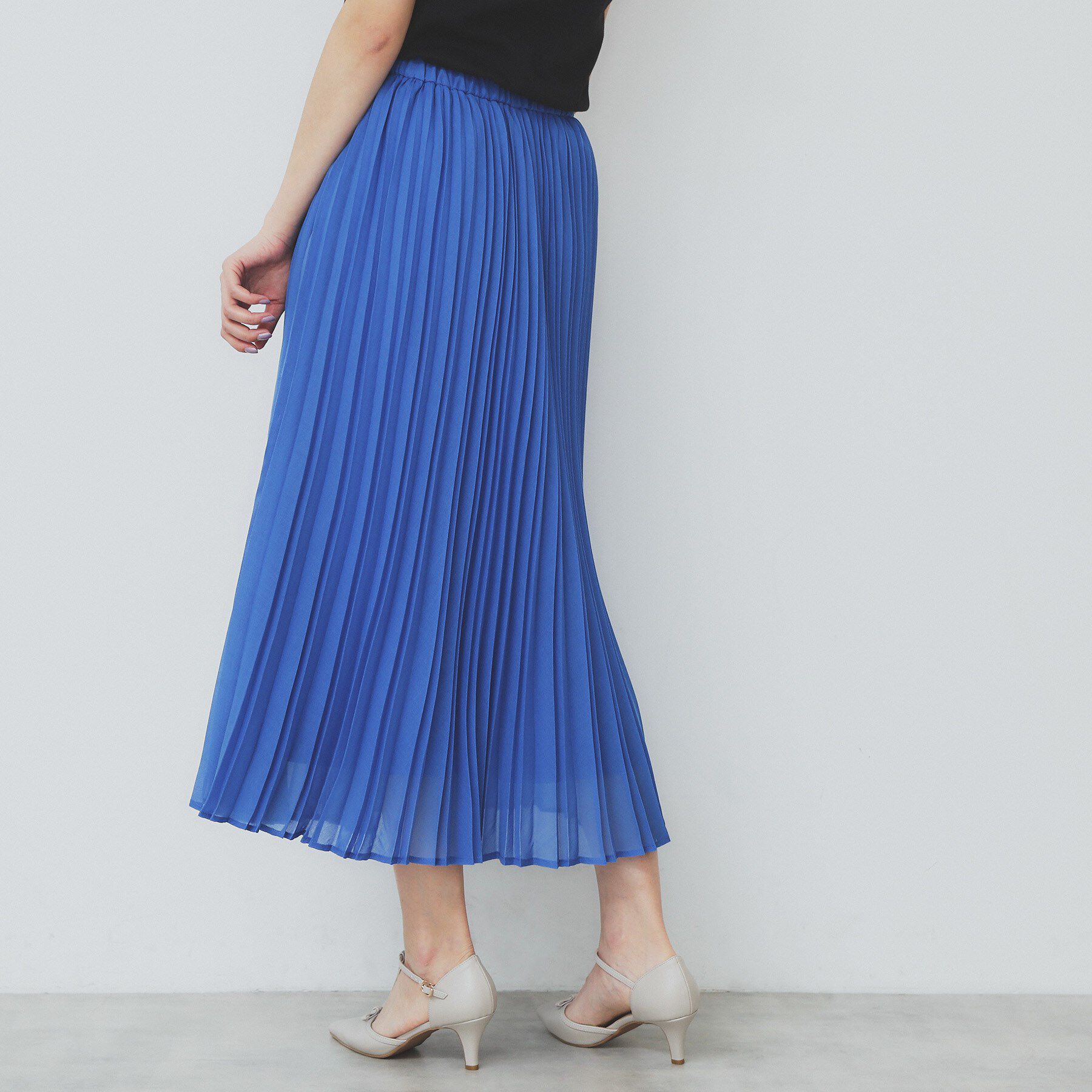 index「シアープリーツフレアスカート【洗濯機洗い可】」|スカート|