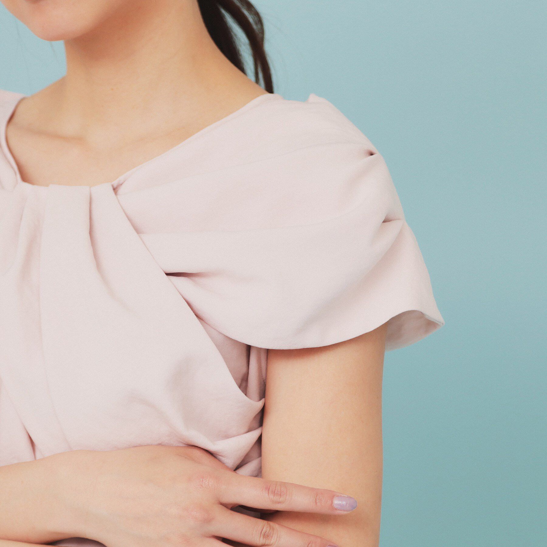 index「ビッグリボンショールブラウス【洗濯機洗い可/吸水速乾/防シワ/抗ピル/イージーアイロン】」|シャツ・ブラウス|