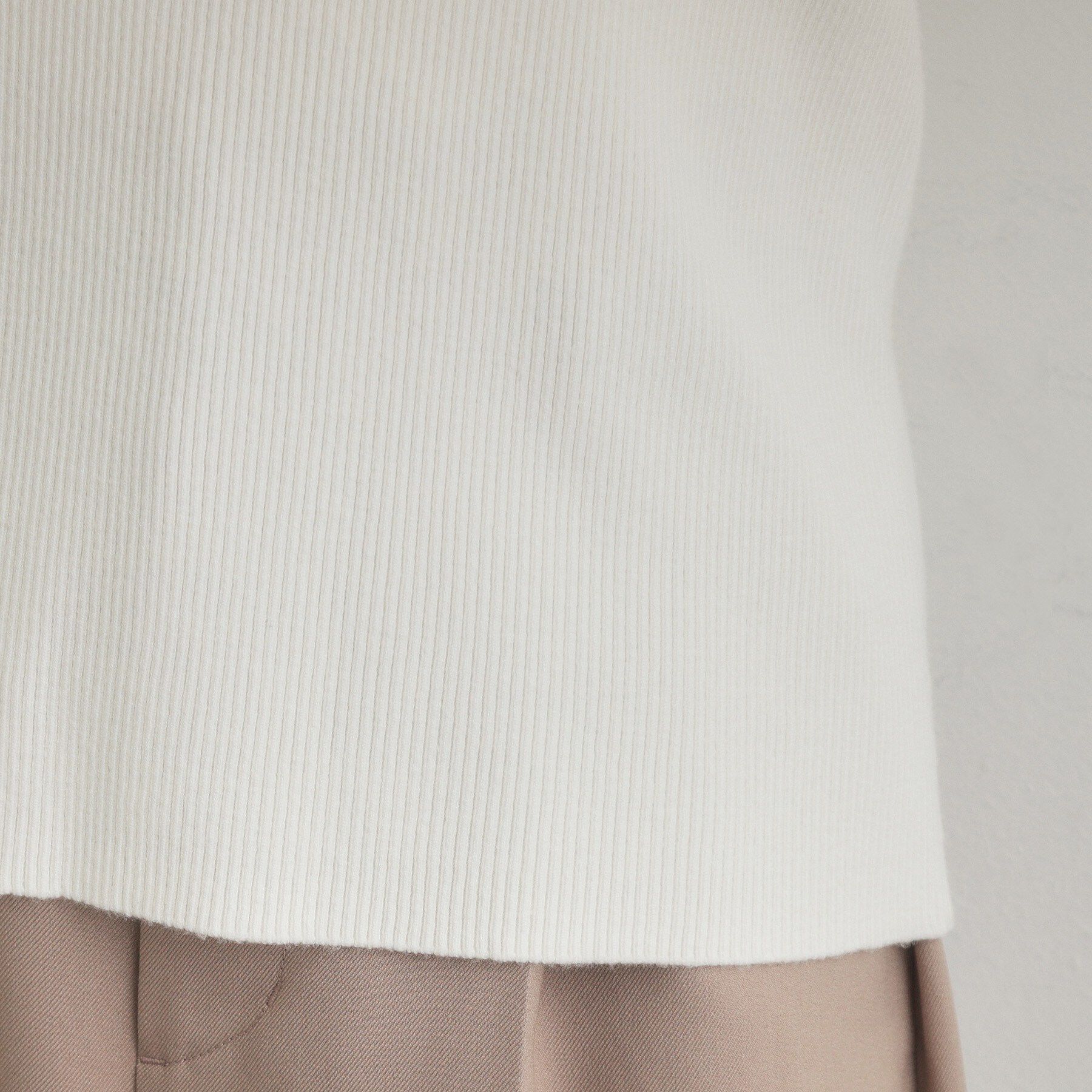 Couture broach「【着映え】袖リボン リブニット」|ニット・セーター|