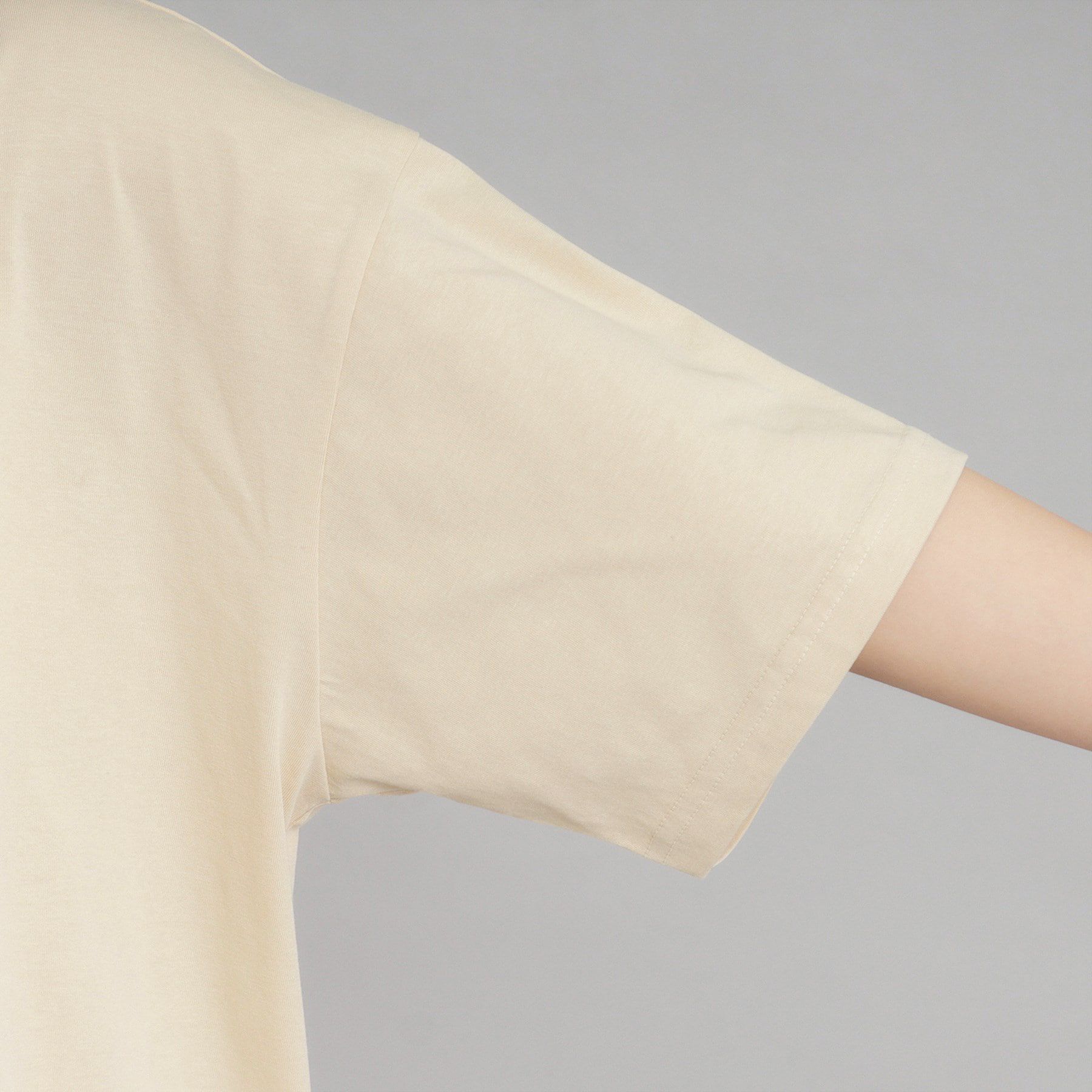 PINK-latte「【接触冷感/130cmあり】ピンクマテTシャツ」|Tシャツ・カットソー|