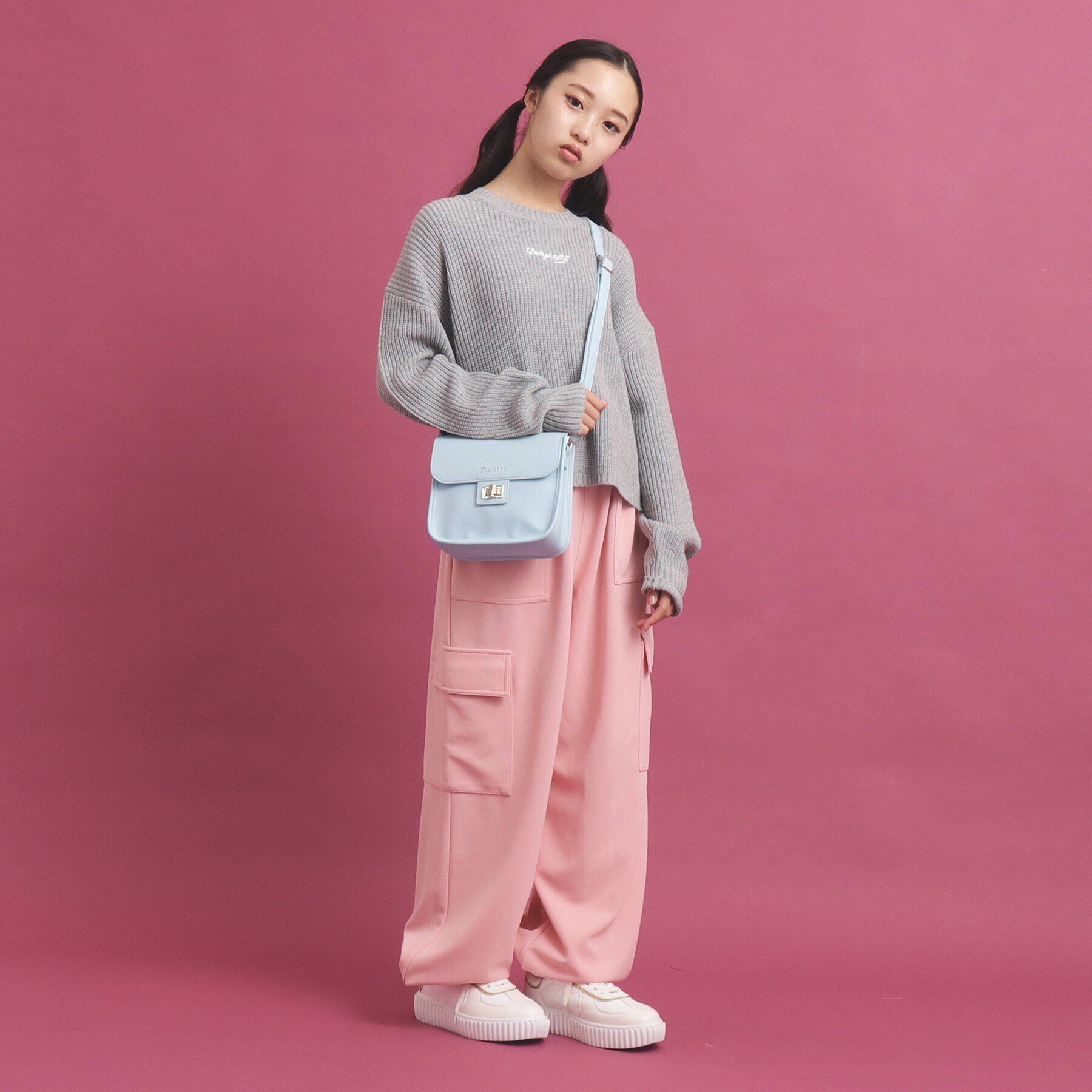 PINK-latte「フラップショルダーバッグ」|ショルダー・メッセンジャー|