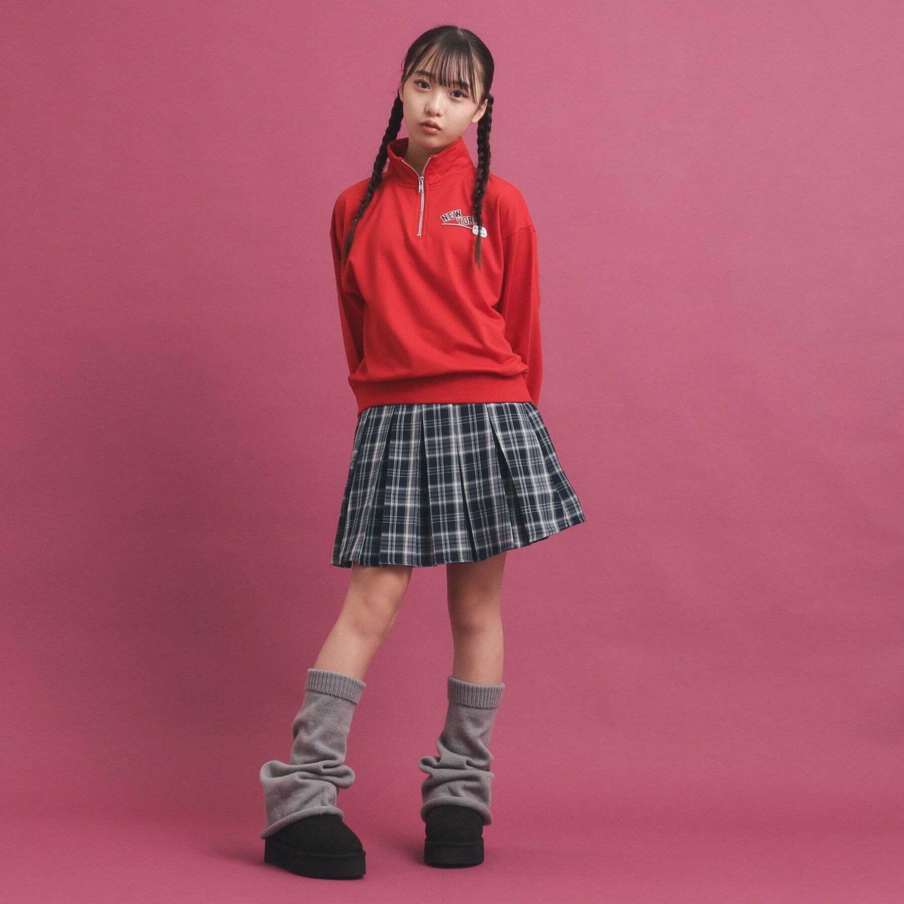 PINK-latte「毎日穿きたい！プリーツスカート」|スカート|