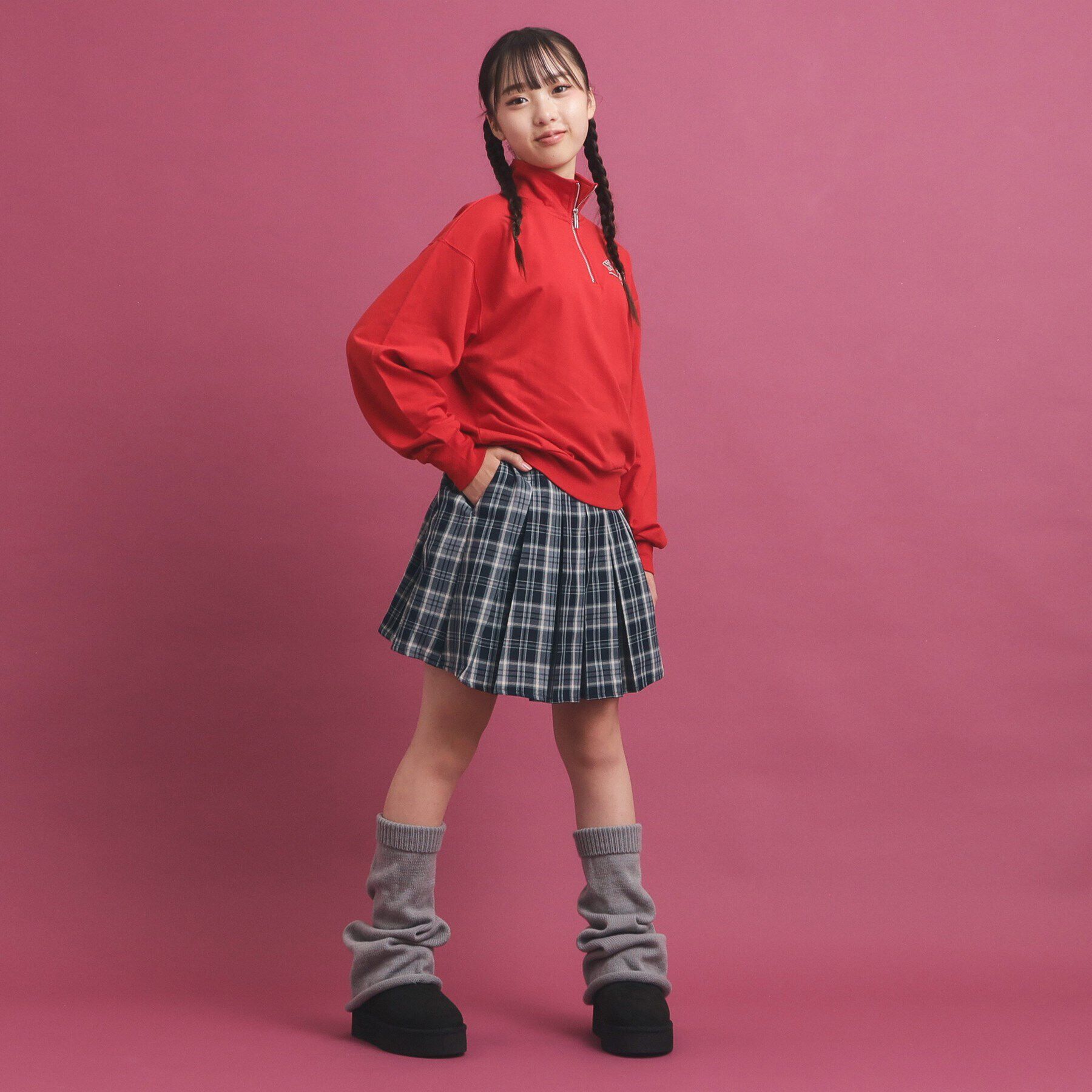 PINK-latte「毎日穿きたい！プリーツスカート」|スカート|