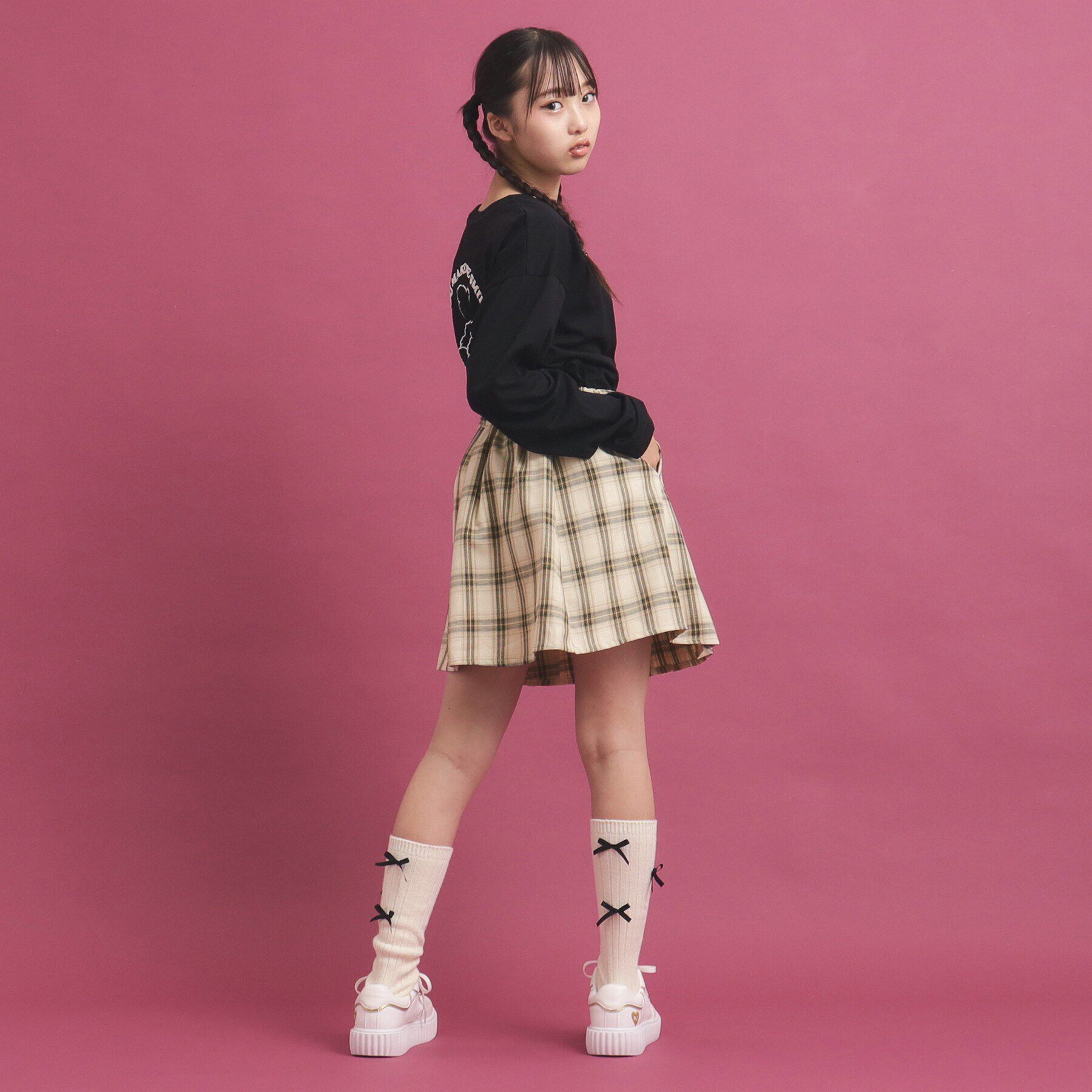 PINK-latte「毎日穿きたい！プリーツスカート」|スカート|