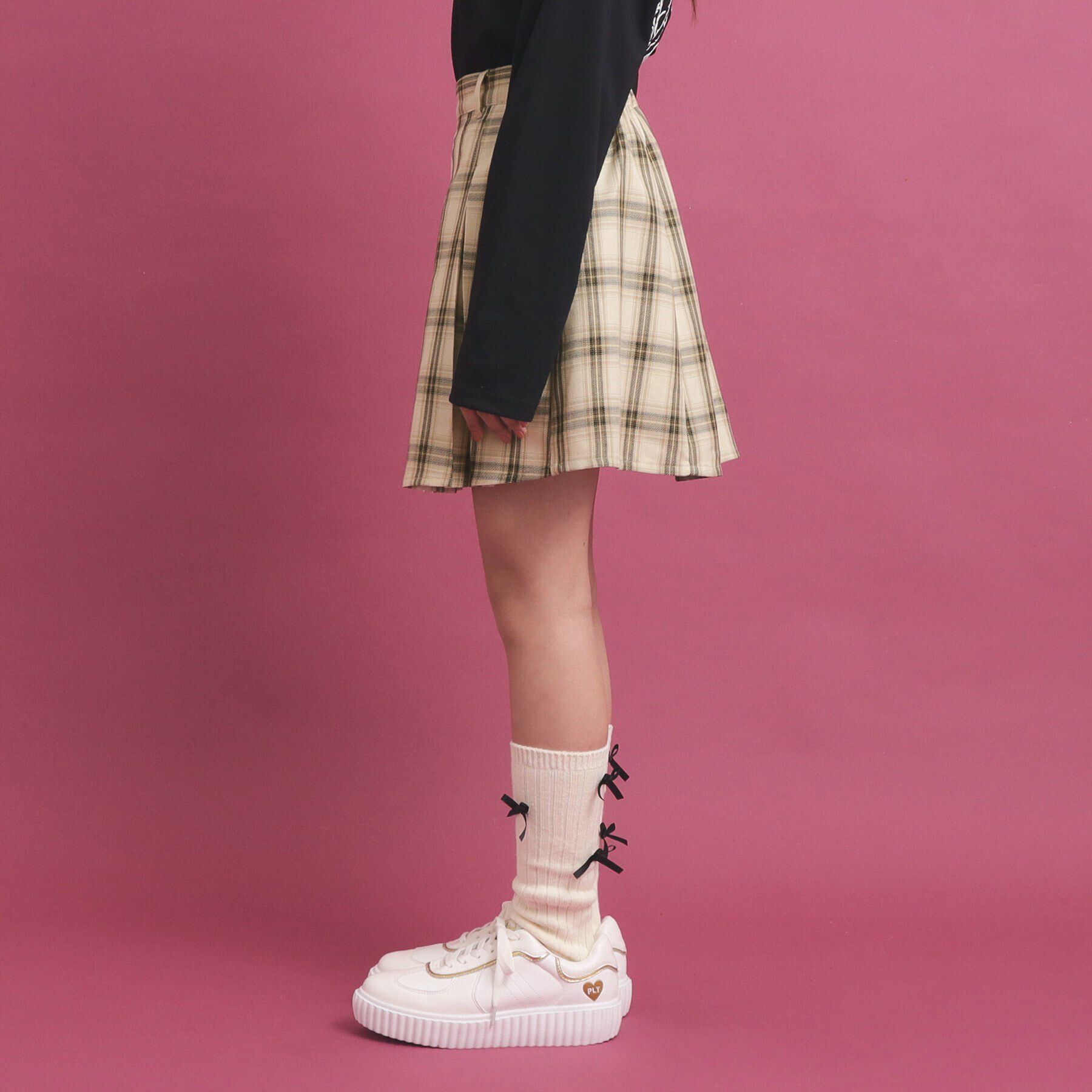 PINK-latte「毎日穿きたい！プリーツスカート」|スカート|