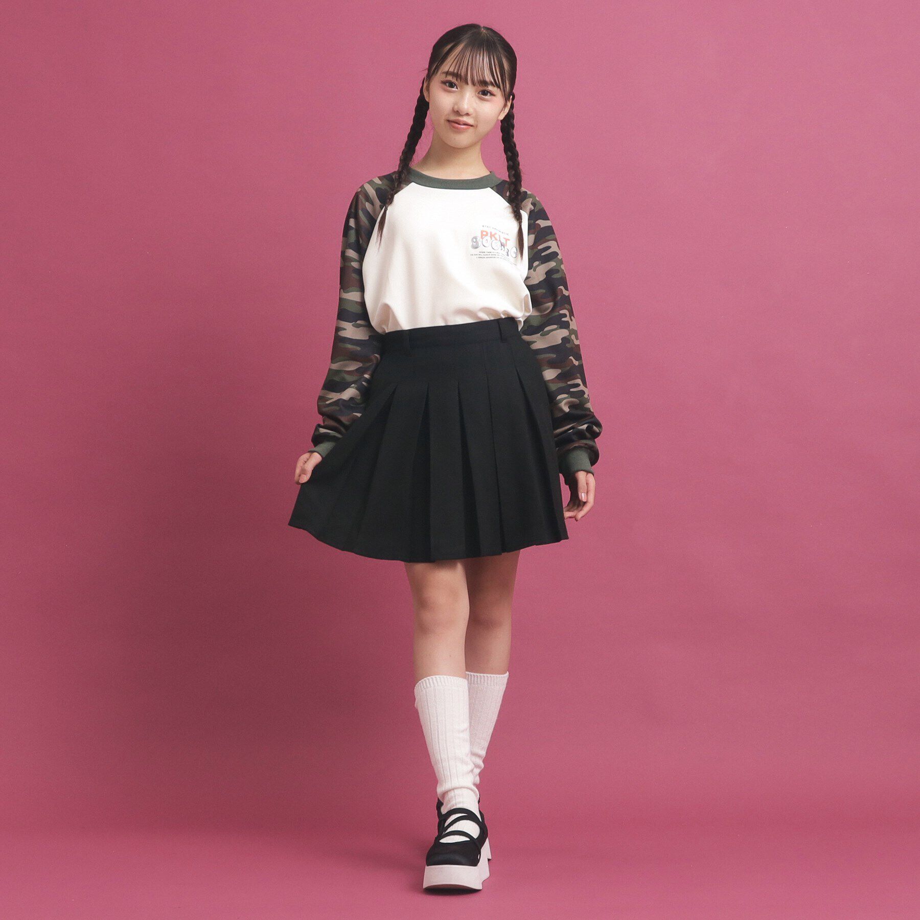 PINK-latte「毎日穿きたい！プリーツスカート」|スカート|
