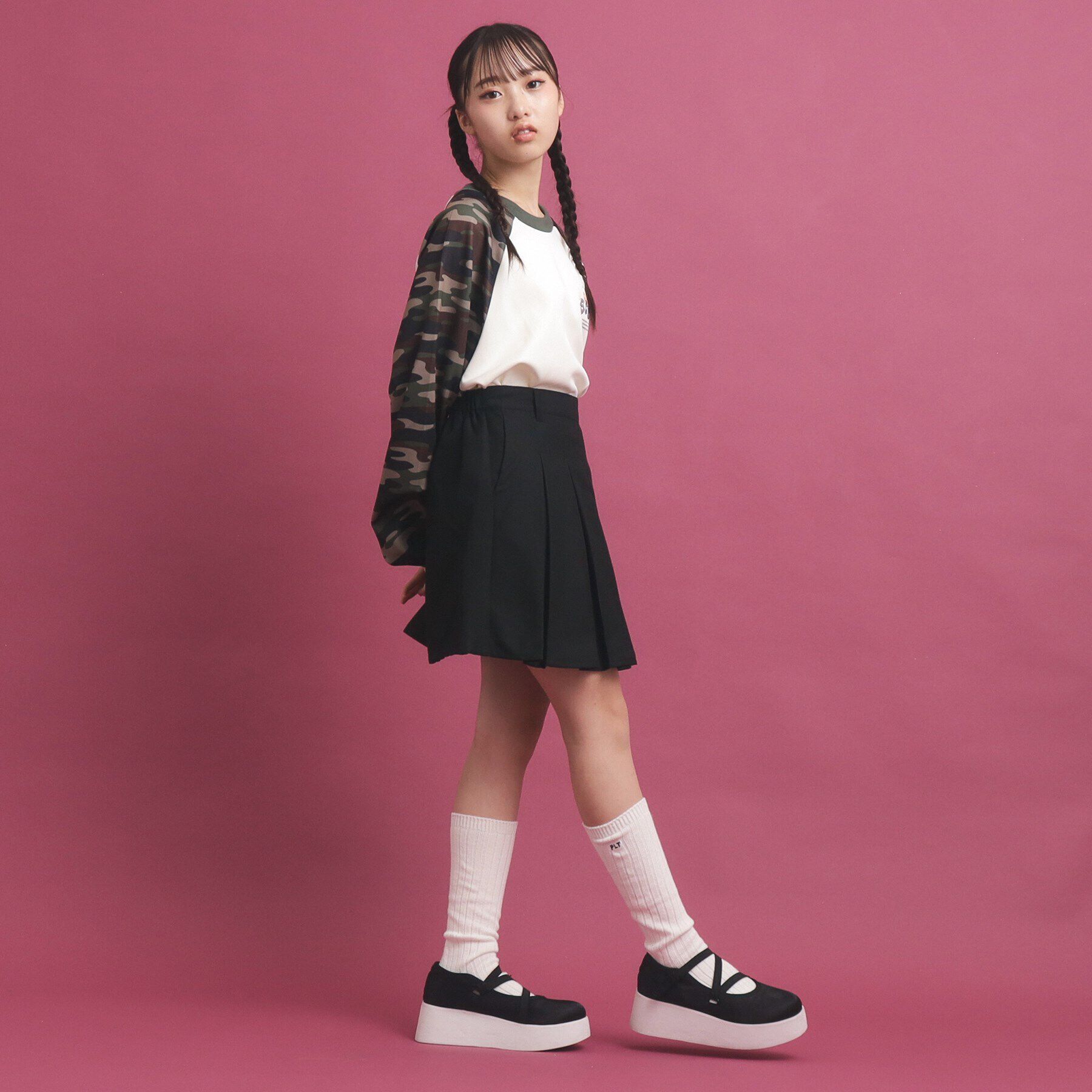 PINK-latte「毎日穿きたい！プリーツスカート」|スカート|