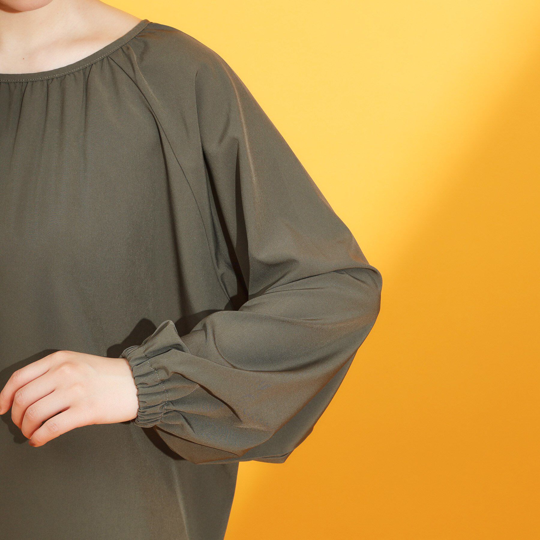 THE SHOP TK「【mizugiwa/ラッシュガード】ギャザーチュニック/前後2WAY/セットアップ可/接触冷感/UV」|シャツ・ブラウス|