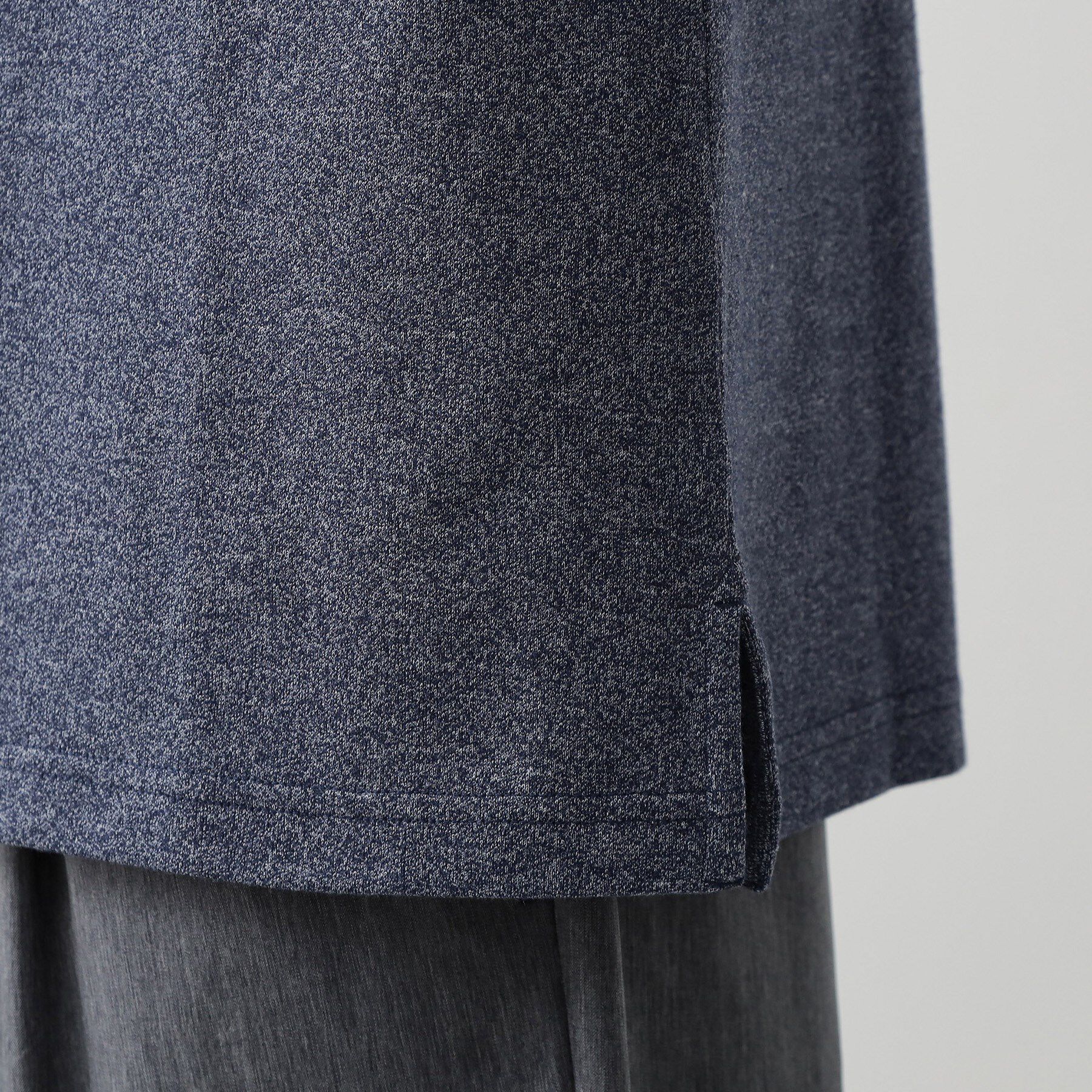 THE SHOP TK「ギミックメランジ天竺ポロシャツ」|ポロシャツ|