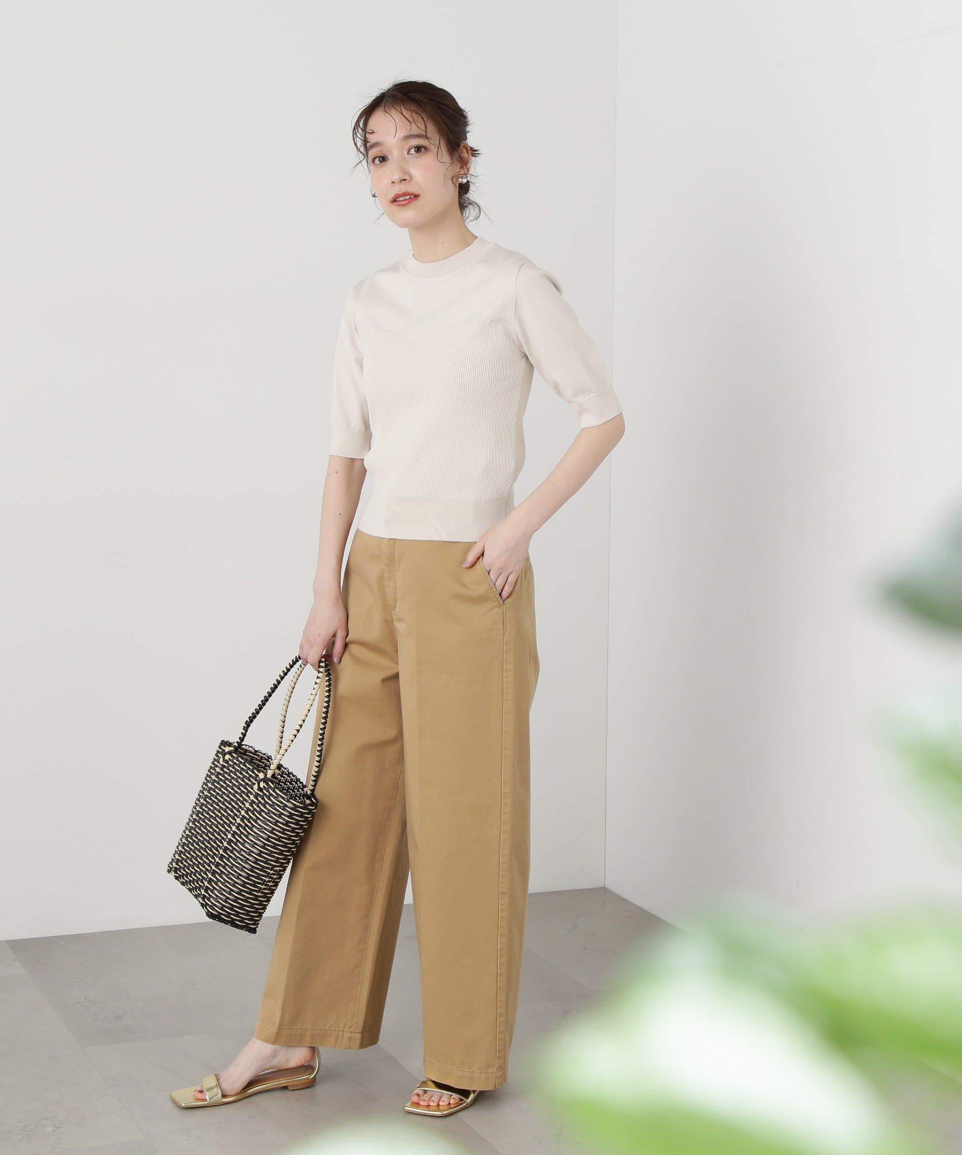  「センタープレススラックスパンツ《S Size Line》」|その他|