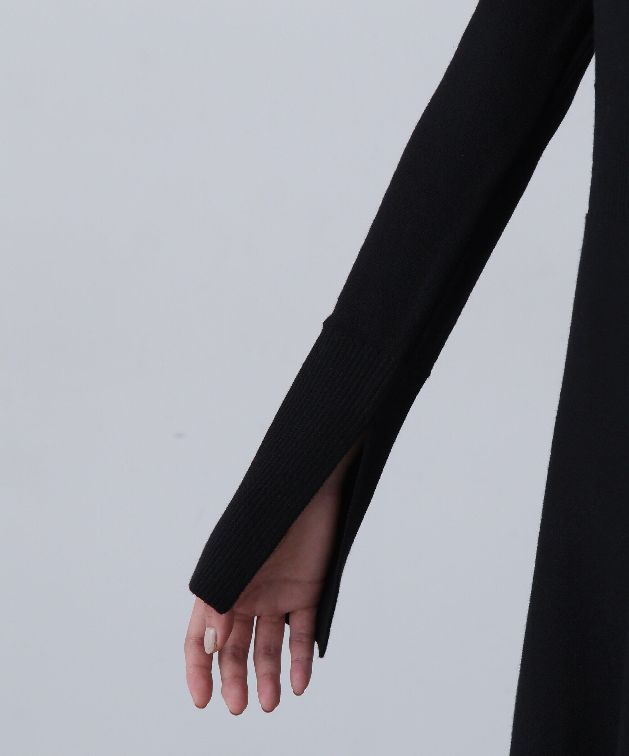  「コールドショルダーニットワンピース」|ワンピース|