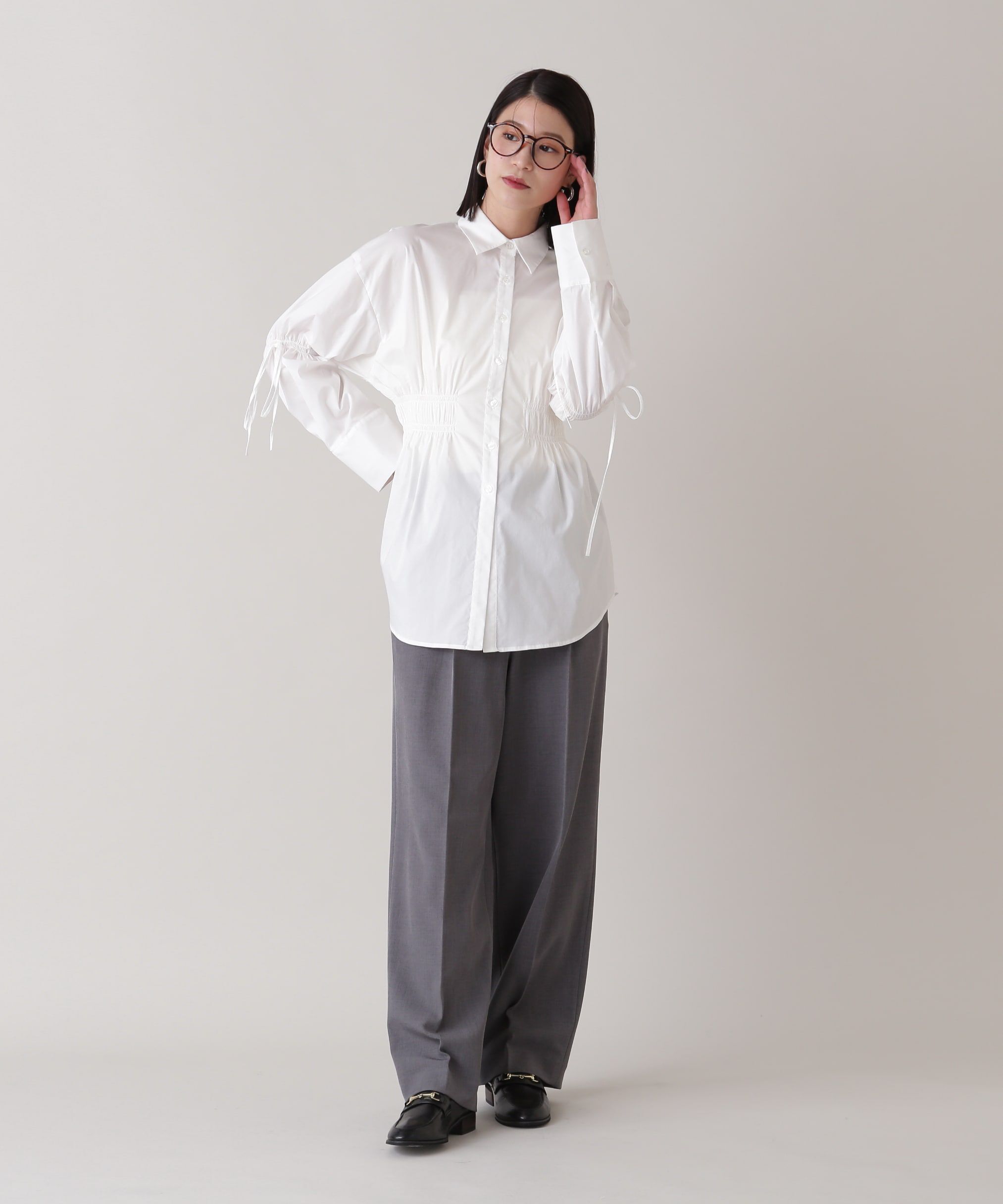  「ワイドトラウザーパンツ」|その他|