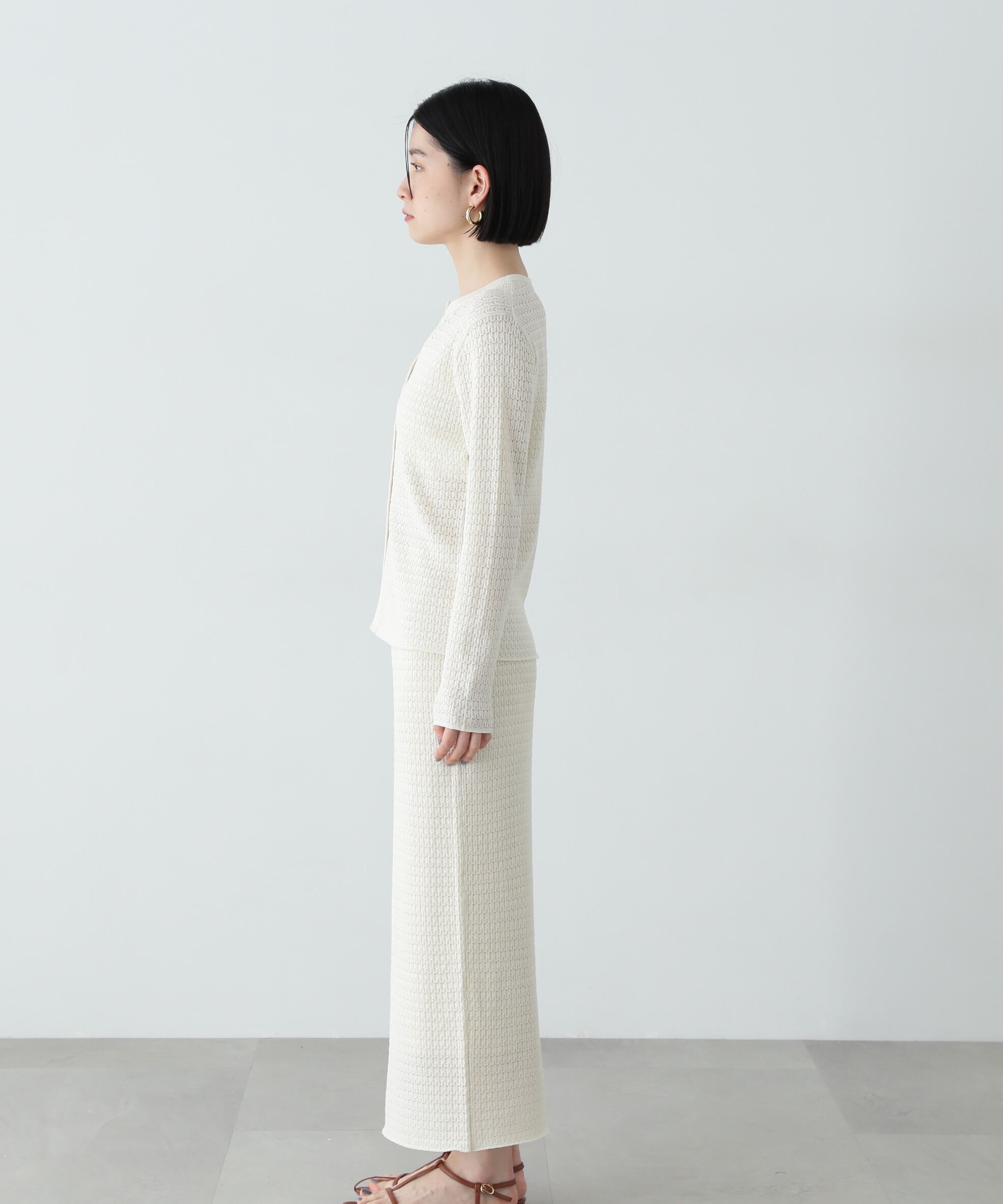  「柄編みニットセットアップ」|ワンピース|