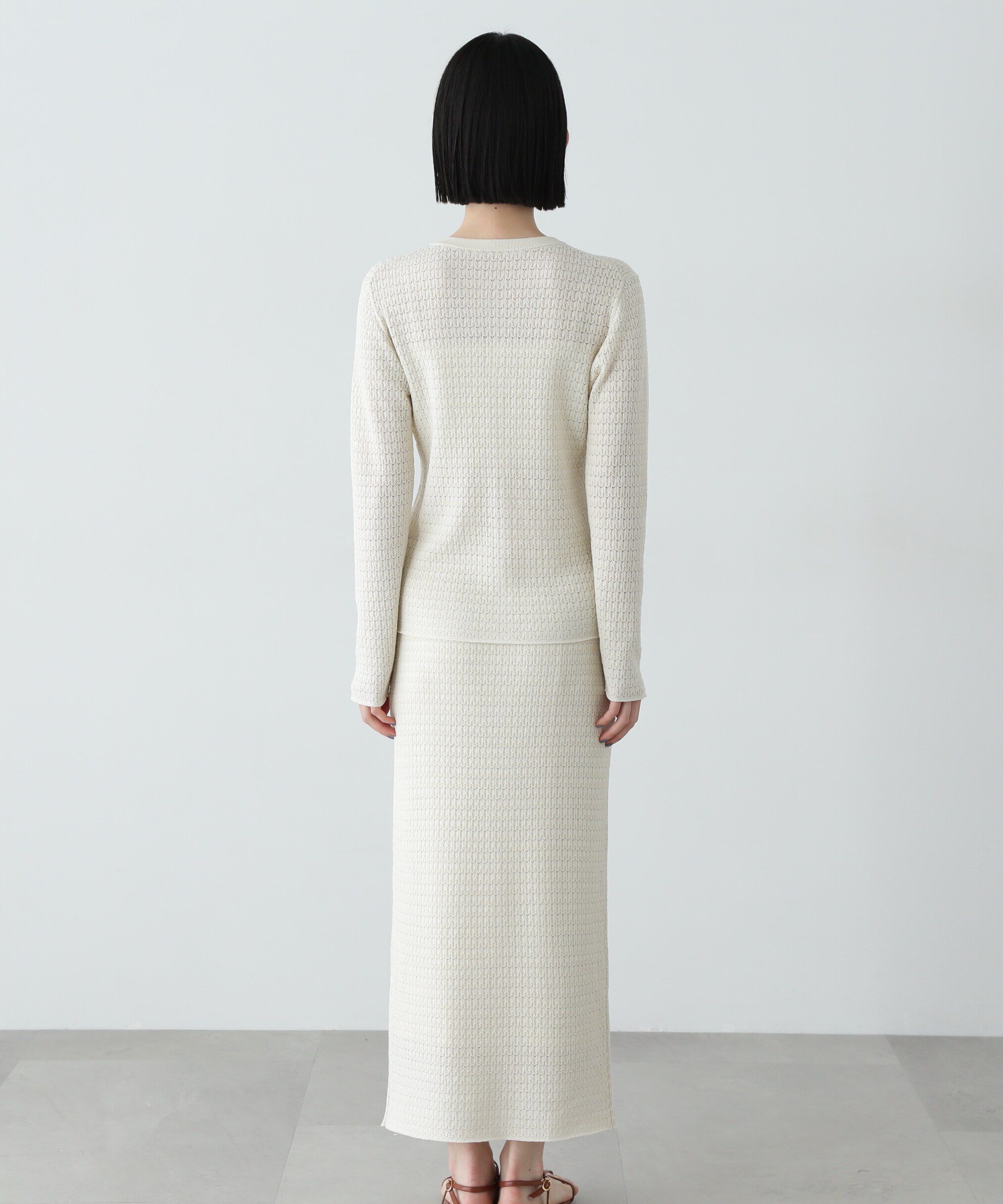  「柄編みニットセットアップ」|ワンピース|